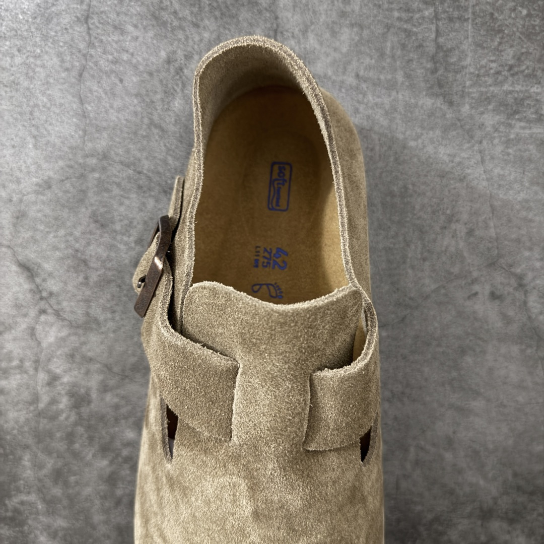 图片[8]-【H版纯原】 Birkenstock Boston 博肯/勃肯 系列上架 牛皮绒面革平底复古软木休闲鞋 全包 配色：羚羊棕 1013309 真正软木塞大底 品质细节领先市场版本 原产品质 采用质地柔软进口牛皮绒面革 无刺鼻异味 中底搭载缓震软木橡胶 进口头层牛皮 原版开模/版型/材质/细节遵循ZP工艺！ 市售顶级不吹文案 尺码：35-45-选品中心
