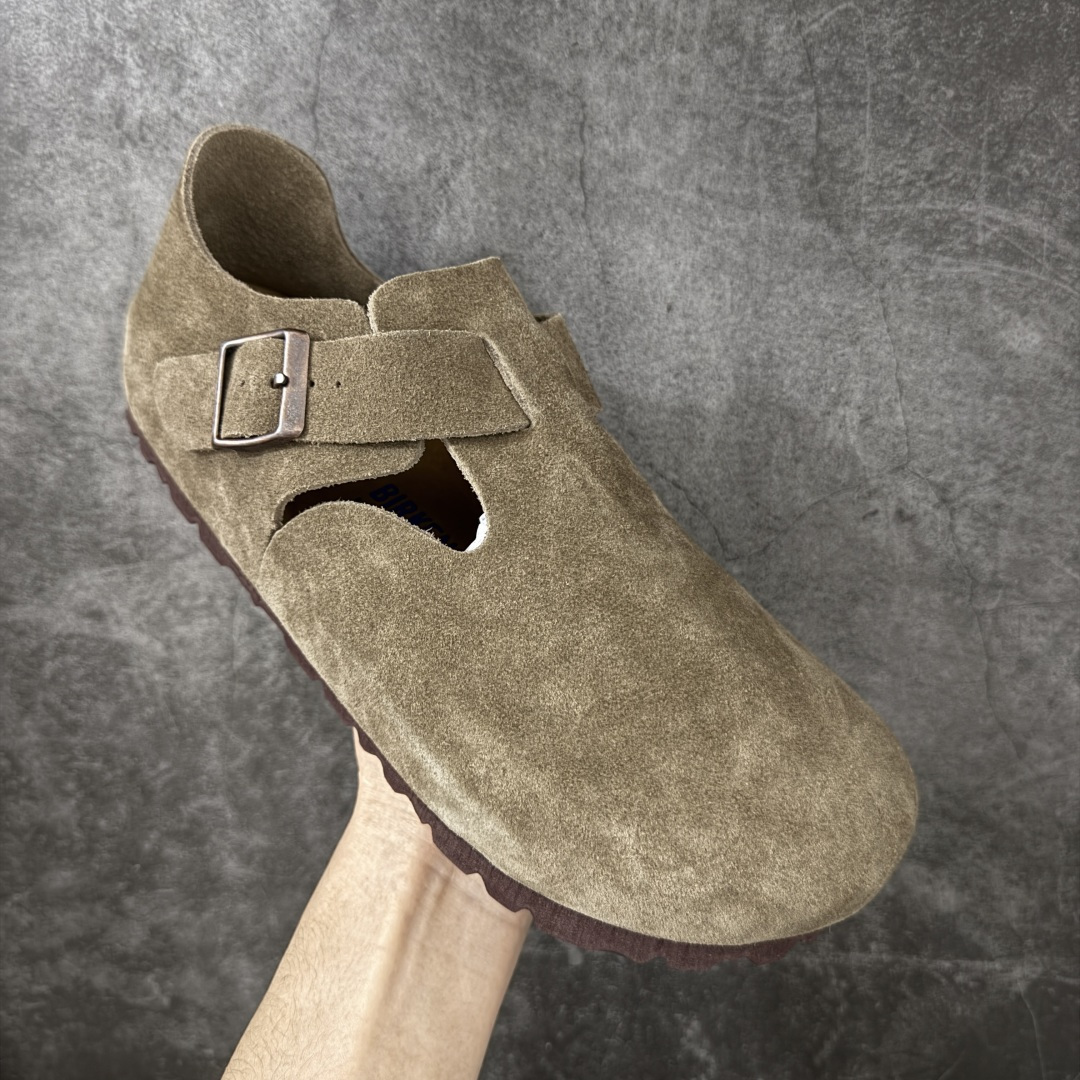 图片[3]-【H版纯原】 Birkenstock Boston 博肯/勃肯 系列上架 牛皮绒面革平底复古软木休闲鞋 全包 配色：羚羊棕 1013309 真正软木塞大底 品质细节领先市场版本 原产品质 采用质地柔软进口牛皮绒面革 无刺鼻异味 中底搭载缓震软木橡胶 进口头层牛皮 原版开模/版型/材质/细节遵循ZP工艺！ 市售顶级不吹文案 尺码：35-45-选品中心