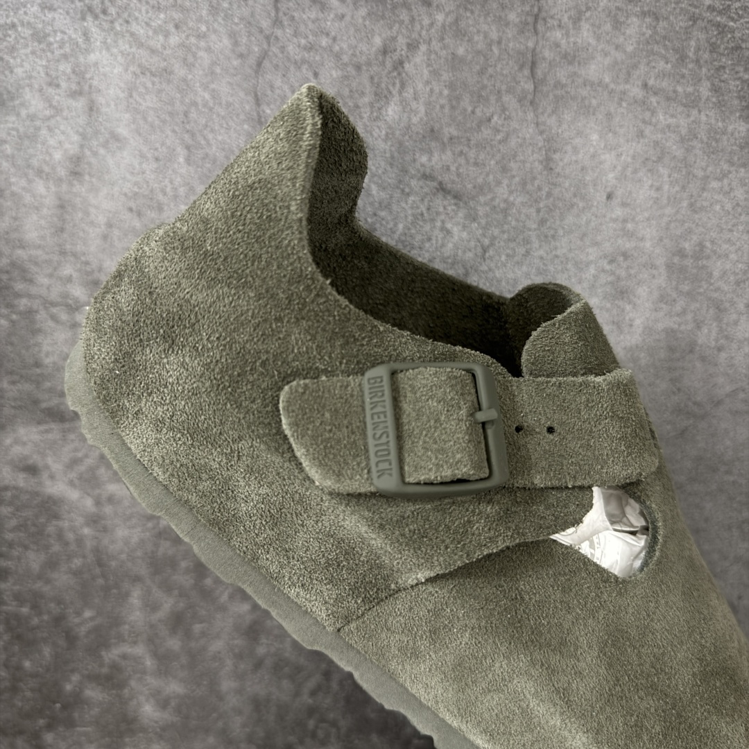 图片[7]-【H版纯原】 Birkenstock Boston 博肯/勃肯 系列上架 牛皮绒面革平底复古软木休闲鞋 全包 配色：橄榄绿 1013309 真正软木塞大底 品质细节领先市场版本 原产品质 采用质地柔软进口牛皮绒面革 无刺鼻异味 中底搭载缓震软木橡胶 进口头层牛皮 原版开模/版型/材质/细节遵循ZP工艺！ 市售顶级不吹文案 尺码：35-45-选品中心