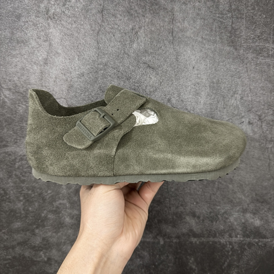 【H版纯原】 Birkenstock Boston 博肯/勃肯 系列上架 牛皮绒面革平底复古软木休闲鞋 全包 配色：橄榄绿 1013309 真正软木塞大底 品质细节领先市场版本 原产品质 采用质地柔软进口牛皮绒面革 无刺鼻异味 中底搭载缓震软木橡胶 进口头层牛皮 原版开模/版型/材质/细节遵循ZP工艺！ 市售顶级不吹文案 尺码：35-45-选品中心