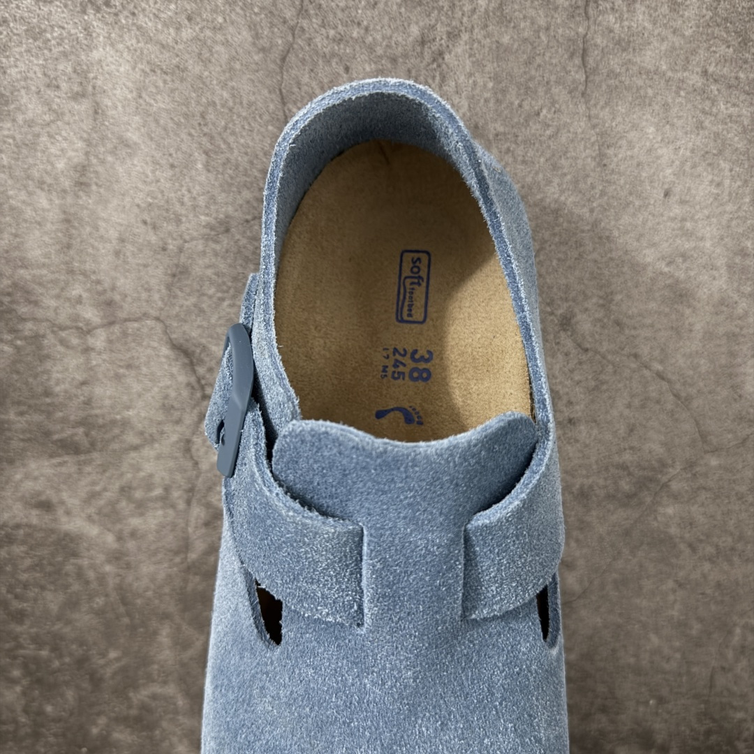 图片[8]-【H版纯原】 Birkenstock Boston 博肯/勃肯 系列上架 牛皮绒面革平底复古软木休闲鞋 全包 配色：原力蓝 1013309 真正软木塞大底 品质细节领先市场版本 原产品质 采用质地柔软进口牛皮绒面革 无刺鼻异味 中底搭载缓震软木橡胶 进口头层牛皮 原版开模/版型/材质/细节遵循ZP工艺！ 市售顶级不吹文案 尺码：35-45-选品中心