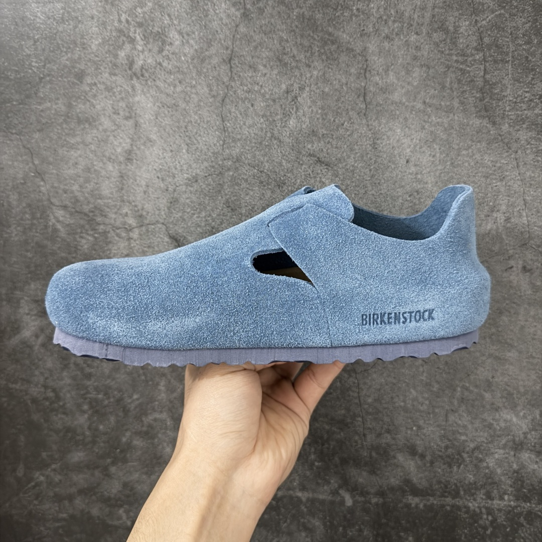 图片[2]-【H版纯原】 Birkenstock Boston 博肯/勃肯 系列上架 牛皮绒面革平底复古软木休闲鞋 全包 配色：原力蓝 1013309 真正软木塞大底 品质细节领先市场版本 原产品质 采用质地柔软进口牛皮绒面革 无刺鼻异味 中底搭载缓震软木橡胶 进口头层牛皮 原版开模/版型/材质/细节遵循ZP工艺！ 市售顶级不吹文案 尺码：35-45-选品中心