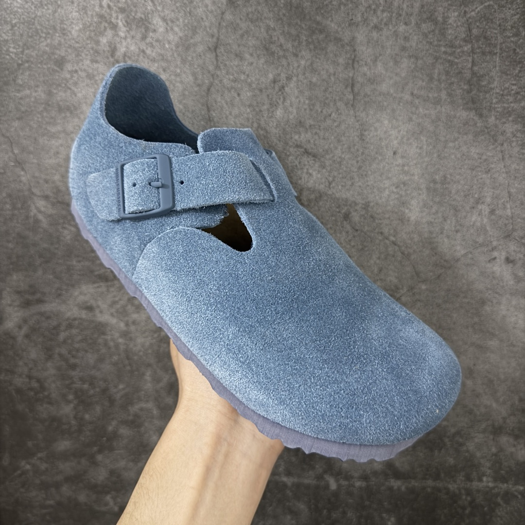 图片[3]-【H版纯原】 Birkenstock Boston 博肯/勃肯 系列上架 牛皮绒面革平底复古软木休闲鞋 全包 配色：原力蓝 1013309 真正软木塞大底 品质细节领先市场版本 原产品质 采用质地柔软进口牛皮绒面革 无刺鼻异味 中底搭载缓震软木橡胶 进口头层牛皮 原版开模/版型/材质/细节遵循ZP工艺！ 市售顶级不吹文案 尺码：35-45-选品中心