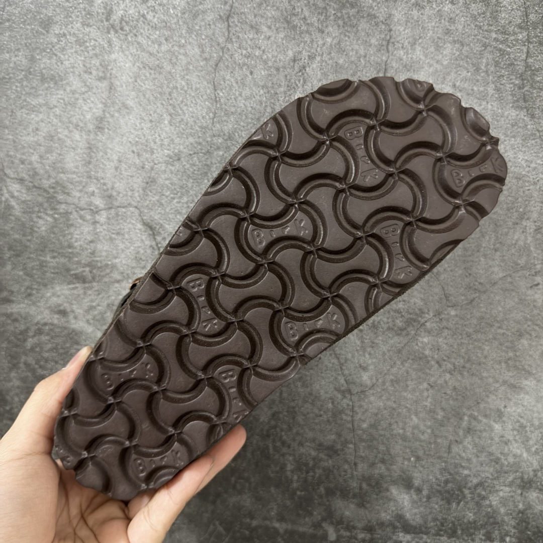 图片[9]-【H版纯原】 Birkenstock Boston 博肯/勃肯 系列上架 牛皮绒面革平底复古软木休闲鞋 全包 配色：巧色 1013309 真正软木塞大底 品质细节领先市场版本 原产品质 采用质地柔软进口牛皮绒面革 无刺鼻异味 中底搭载缓震软木橡胶 进口头层牛皮 原版开模/版型/材质/细节遵循ZP工艺！ 市售顶级不吹文案 尺码：35-45-选品中心