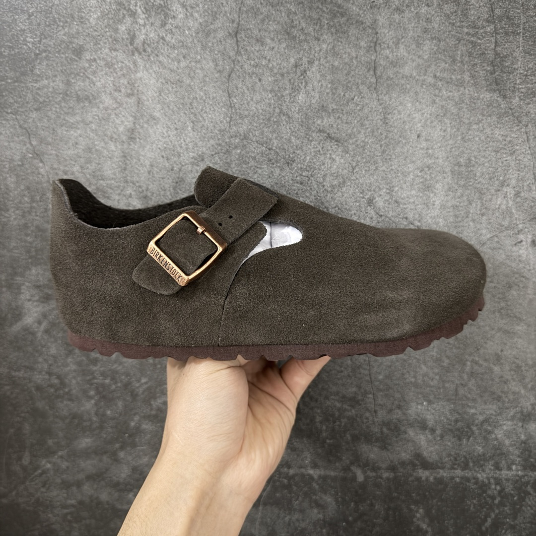 【H版纯原】 Birkenstock Boston 博肯/勃肯 系列上架 牛皮绒面革平底复古软木休闲鞋 全包 配色：巧色 1013309 真正软木塞大底 品质细节领先市场版本 原产品质 采用质地柔软进口牛皮绒面革 无刺鼻异味 中底搭载缓震软木橡胶 进口头层牛皮 原版开模/版型/材质/细节遵循ZP工艺！ 市售顶级不吹文案 尺码：35-45-选品中心