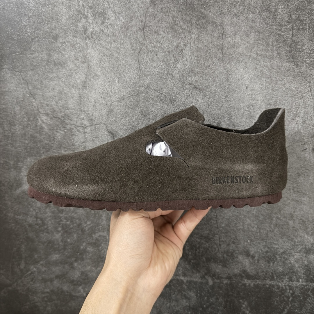 图片[2]-【H版纯原】 Birkenstock Boston 博肯/勃肯 系列上架 牛皮绒面革平底复古软木休闲鞋 全包 配色：巧色 1013309 真正软木塞大底 品质细节领先市场版本 原产品质 采用质地柔软进口牛皮绒面革 无刺鼻异味 中底搭载缓震软木橡胶 进口头层牛皮 原版开模/版型/材质/细节遵循ZP工艺！ 市售顶级不吹文案 尺码：35-45-选品中心