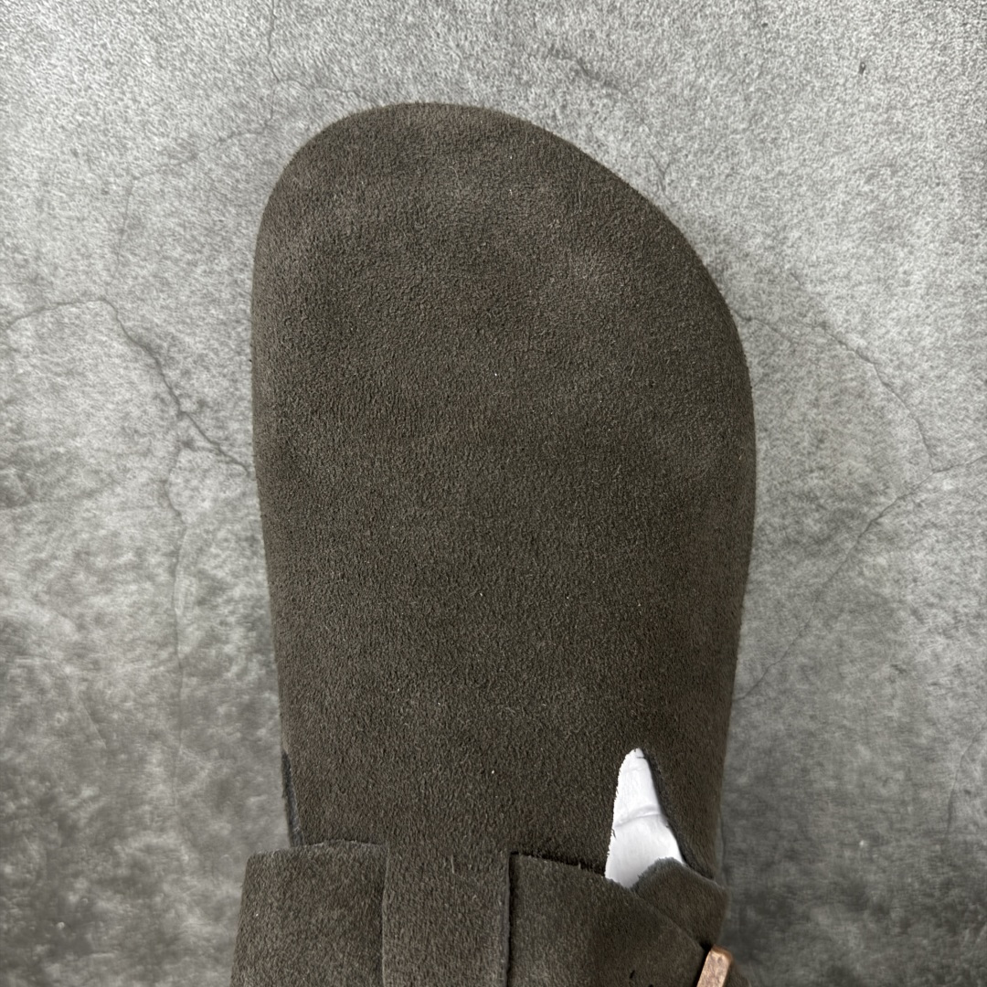 图片[5]-【H版纯原】 Birkenstock Boston 博肯/勃肯 系列上架 牛皮绒面革平底复古软木休闲鞋 全包 配色：巧色 1013309 真正软木塞大底 品质细节领先市场版本 原产品质 采用质地柔软进口牛皮绒面革 无刺鼻异味 中底搭载缓震软木橡胶 进口头层牛皮 原版开模/版型/材质/细节遵循ZP工艺！ 市售顶级不吹文案 尺码：35-45-选品中心