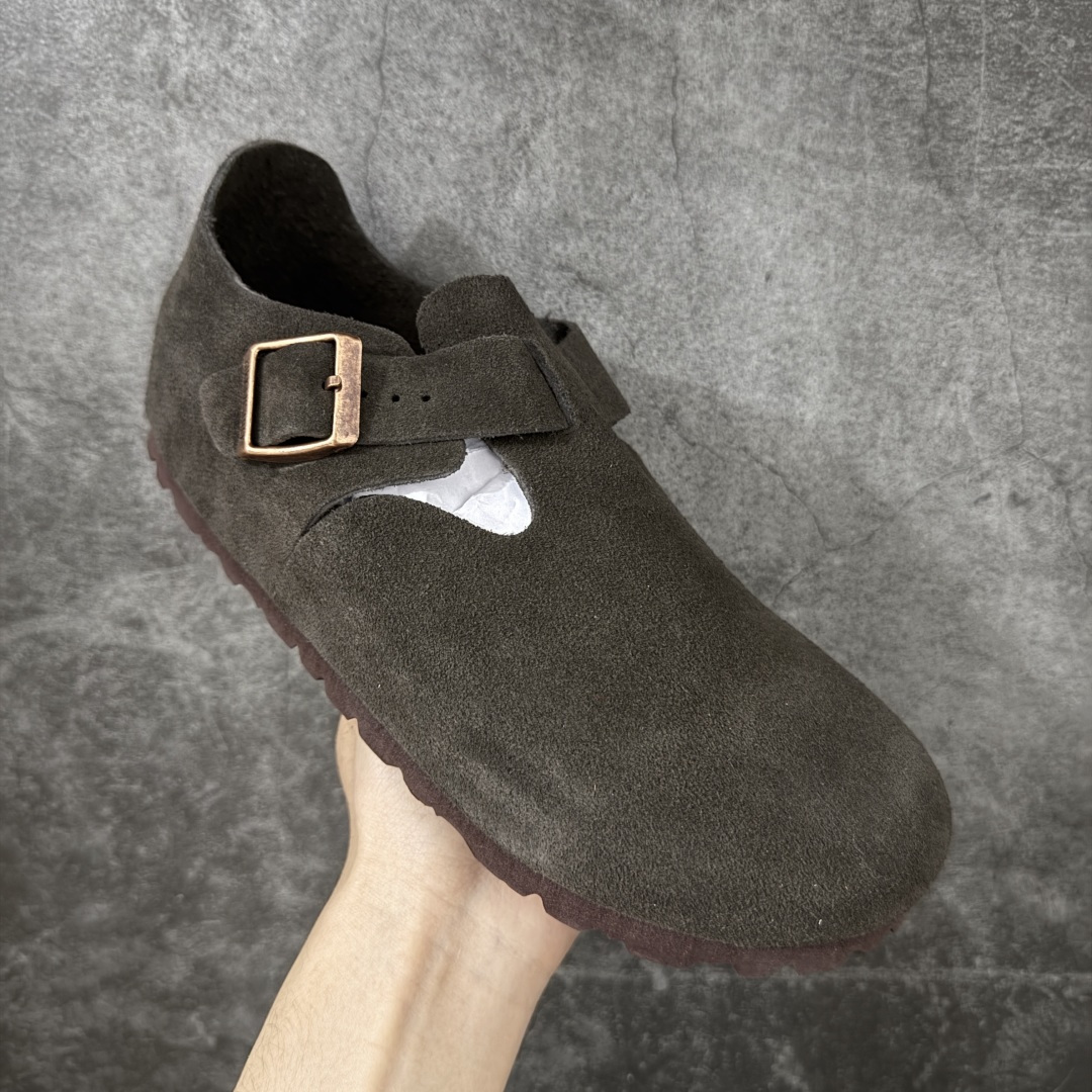 图片[3]-【H版纯原】 Birkenstock Boston 博肯/勃肯 系列上架 牛皮绒面革平底复古软木休闲鞋 全包 配色：巧色 1013309 真正软木塞大底 品质细节领先市场版本 原产品质 采用质地柔软进口牛皮绒面革 无刺鼻异味 中底搭载缓震软木橡胶 进口头层牛皮 原版开模/版型/材质/细节遵循ZP工艺！ 市售顶级不吹文案 尺码：35-45-选品中心