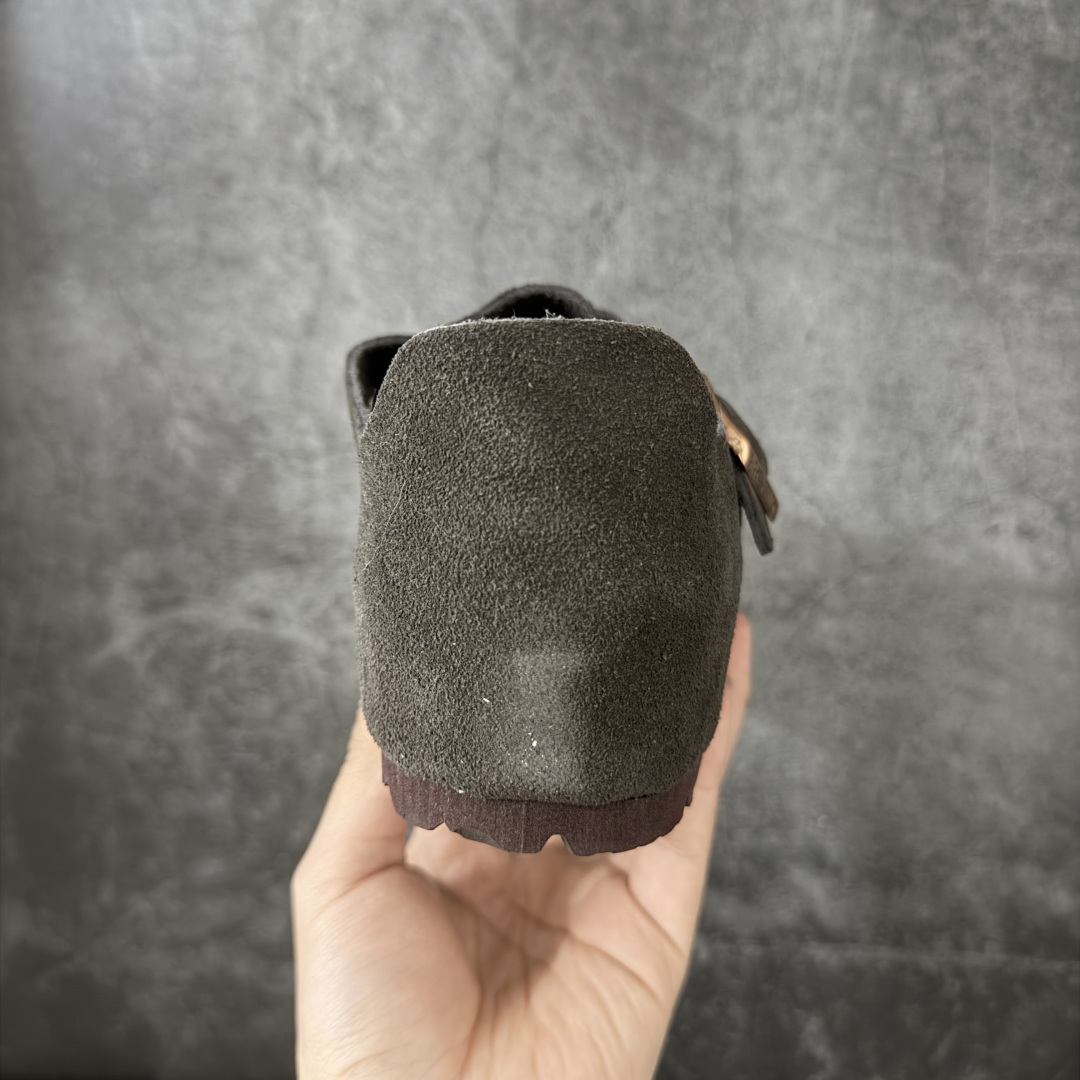 图片[4]-【H版纯原】 Birkenstock Boston 博肯/勃肯 系列上架 牛皮绒面革平底复古软木休闲鞋 全包 配色：巧色 1013309 真正软木塞大底 品质细节领先市场版本 原产品质 采用质地柔软进口牛皮绒面革 无刺鼻异味 中底搭载缓震软木橡胶 进口头层牛皮 原版开模/版型/材质/细节遵循ZP工艺！ 市售顶级不吹文案 尺码：35-45-选品中心