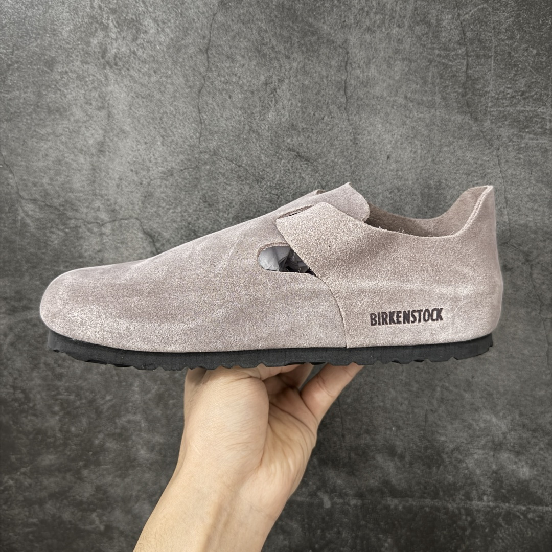 图片[2]-【H版纯原】 Birkenstock Boston 博肯/勃肯 系列上架 牛皮绒面革平底复古软木休闲鞋 全包 配色：浅紫色 1013309 真正软木塞大底 品质细节领先市场版本 原产品质 采用质地柔软进口牛皮绒面革 无刺鼻异味 中底搭载缓震软木橡胶 进口头层牛皮 原版开模/版型/材质/细节遵循ZP工艺！ 市售顶级不吹文案 尺码：35-45-选品中心