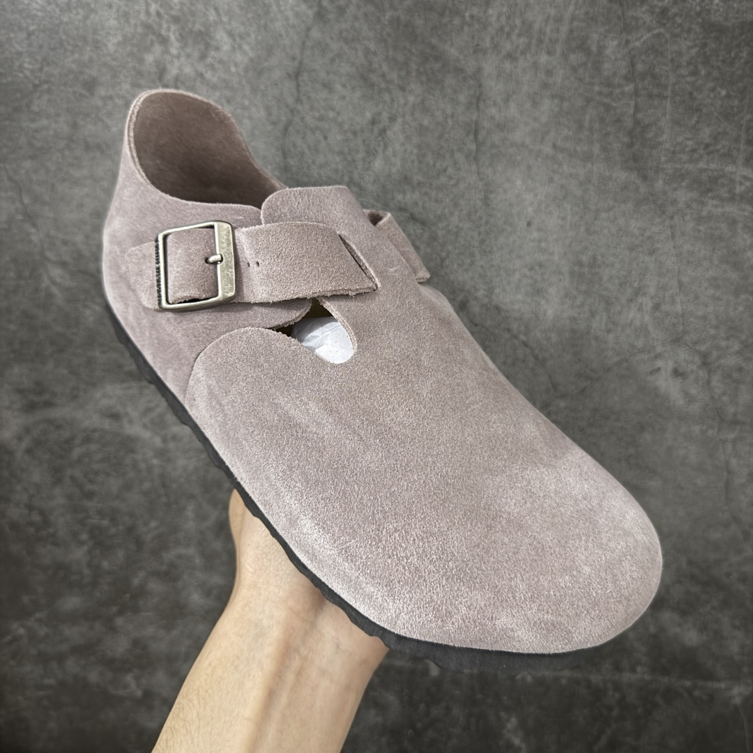 图片[3]-【H版纯原】 Birkenstock Boston 博肯/勃肯 系列上架 牛皮绒面革平底复古软木休闲鞋 全包 配色：浅紫色 1013309 真正软木塞大底 品质细节领先市场版本 原产品质 采用质地柔软进口牛皮绒面革 无刺鼻异味 中底搭载缓震软木橡胶 进口头层牛皮 原版开模/版型/材质/细节遵循ZP工艺！ 市售顶级不吹文案 尺码：35-45-选品中心