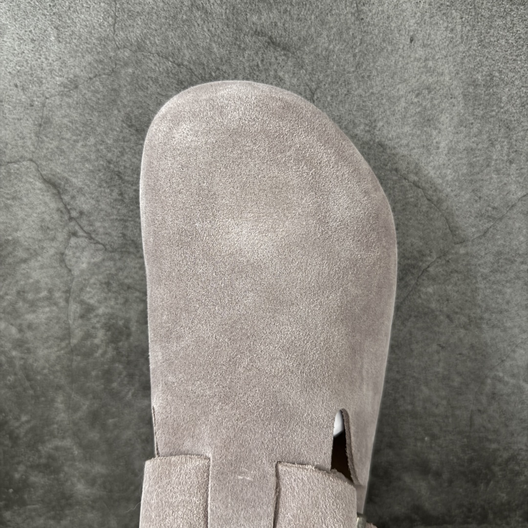 图片[5]-【H版纯原】 Birkenstock Boston 博肯/勃肯 系列上架 牛皮绒面革平底复古软木休闲鞋 全包 配色：浅紫色 1013309 真正软木塞大底 品质细节领先市场版本 原产品质 采用质地柔软进口牛皮绒面革 无刺鼻异味 中底搭载缓震软木橡胶 进口头层牛皮 原版开模/版型/材质/细节遵循ZP工艺！ 市售顶级不吹文案 尺码：35-45-选品中心
