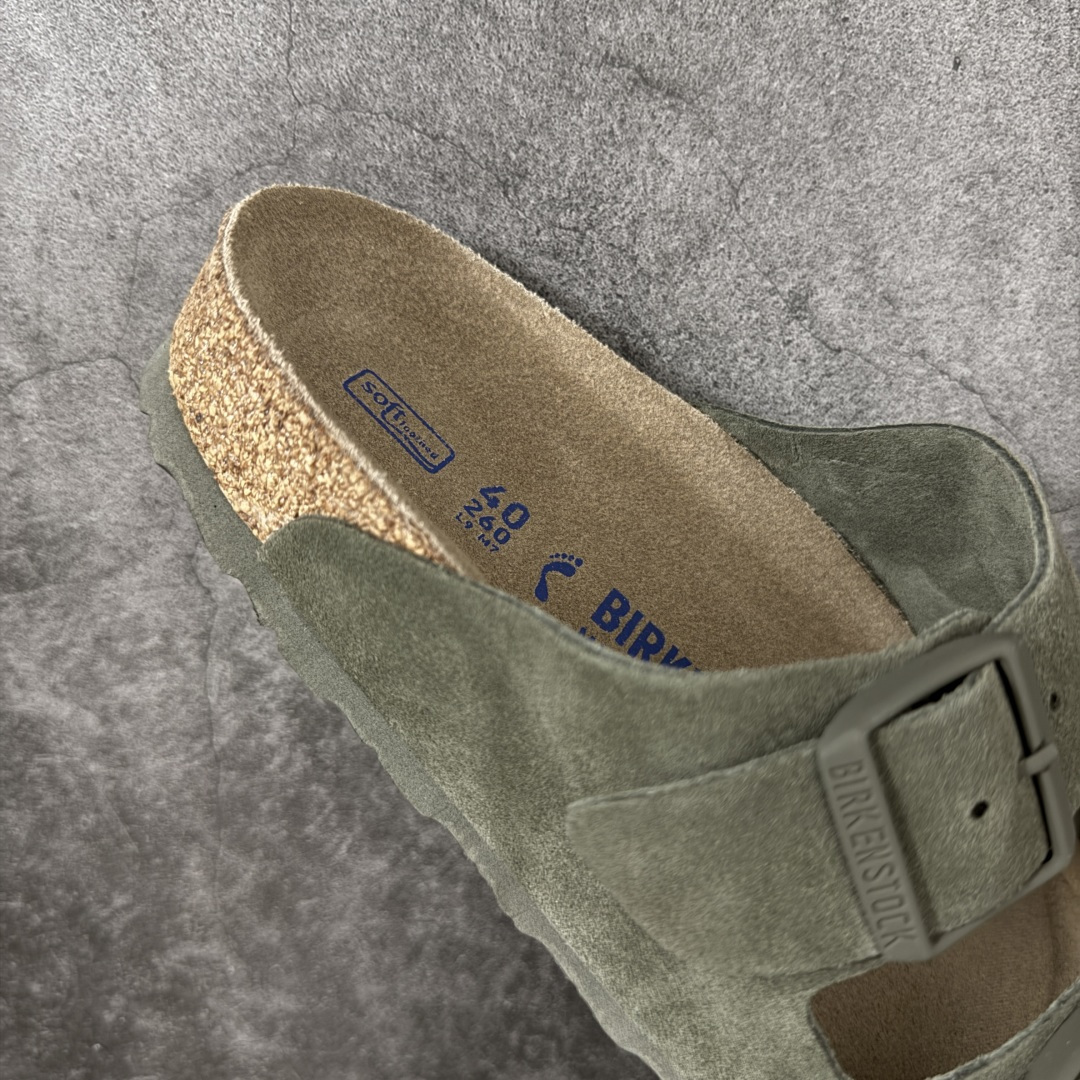 图片[7]-【H版纯原】 Birkenstock Boston 博肯/勃肯 系列上架 牛皮绒面革平底复古软木休闲鞋 二字拖鞋 配色：橄榄绿 1029790 真正软木塞大底 品质细节领先市场版本 原产品质 采用质地柔软进口牛皮绒面革 无刺鼻异味 中底搭载缓震软木橡胶 进口头层牛皮 原版开模/版型/材质/细节遵循ZP工艺！ 市售顶级不吹文案 尺码：35-45-选品中心