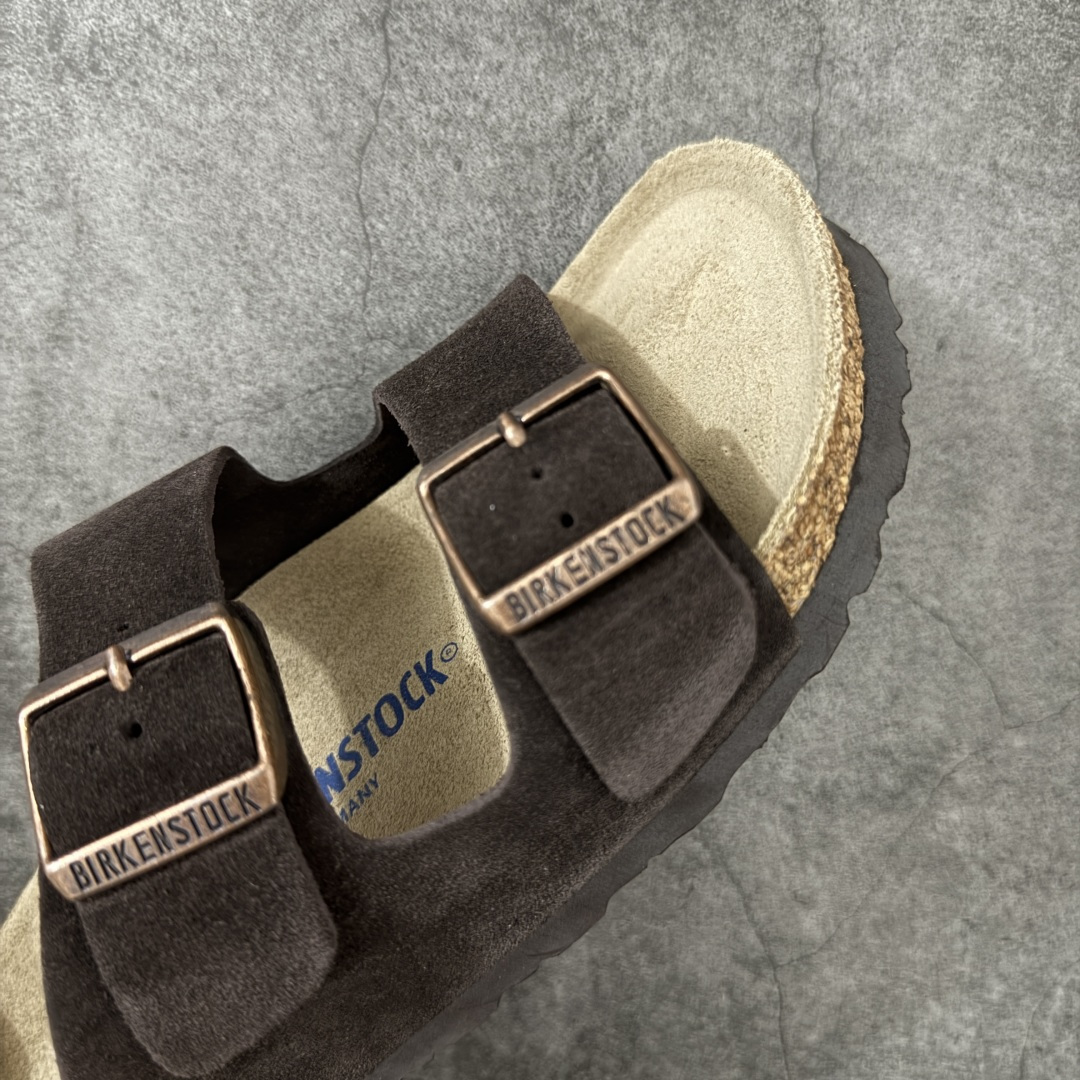图片[6]-【H版纯原】 Birkenstock Boston 博肯/勃肯 系列上架 牛皮绒面革平底复古软木休闲鞋 二字拖鞋 配色：巧色 1029790 真正软木塞大底 品质细节领先市场版本 原产品质 采用质地柔软进口牛皮绒面革 无刺鼻异味 中底搭载缓震软木橡胶 进口头层牛皮 原版开模/版型/材质/细节遵循ZP工艺！ 市售顶级不吹文案 尺码：35-45-选品中心