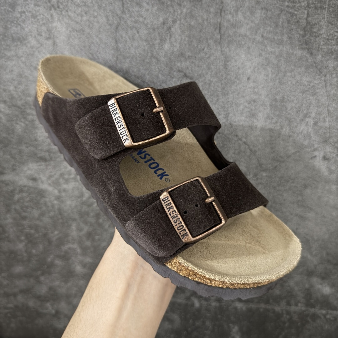 图片[3]-【H版纯原】 Birkenstock Boston 博肯/勃肯 系列上架 牛皮绒面革平底复古软木休闲鞋 二字拖鞋 配色：巧色 1029790 真正软木塞大底 品质细节领先市场版本 原产品质 采用质地柔软进口牛皮绒面革 无刺鼻异味 中底搭载缓震软木橡胶 进口头层牛皮 原版开模/版型/材质/细节遵循ZP工艺！ 市售顶级不吹文案 尺码：35-45-选品中心