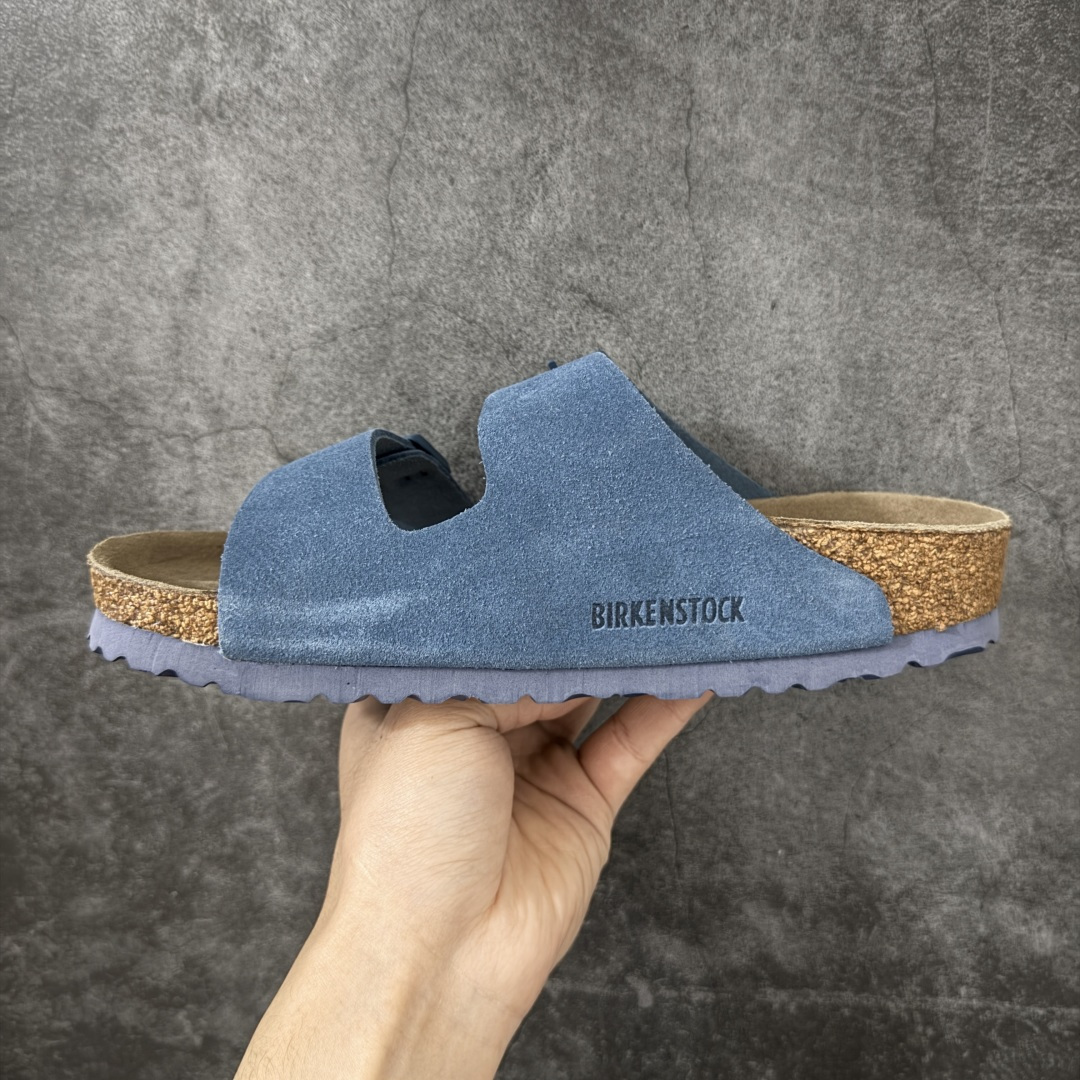 图片[2]-【H版纯原】 Birkenstock Boston 博肯/勃肯 系列上架 牛皮绒面革平底复古软木休闲鞋 二字拖鞋 配色：原力蓝 1029790 真正软木塞大底 品质细节领先市场版本 原产品质 采用质地柔软进口牛皮绒面革 无刺鼻异味 中底搭载缓震软木橡胶 进口头层牛皮 原版开模/版型/材质/细节遵循ZP工艺！ 市售顶级不吹文案 尺码：35-45-选品中心