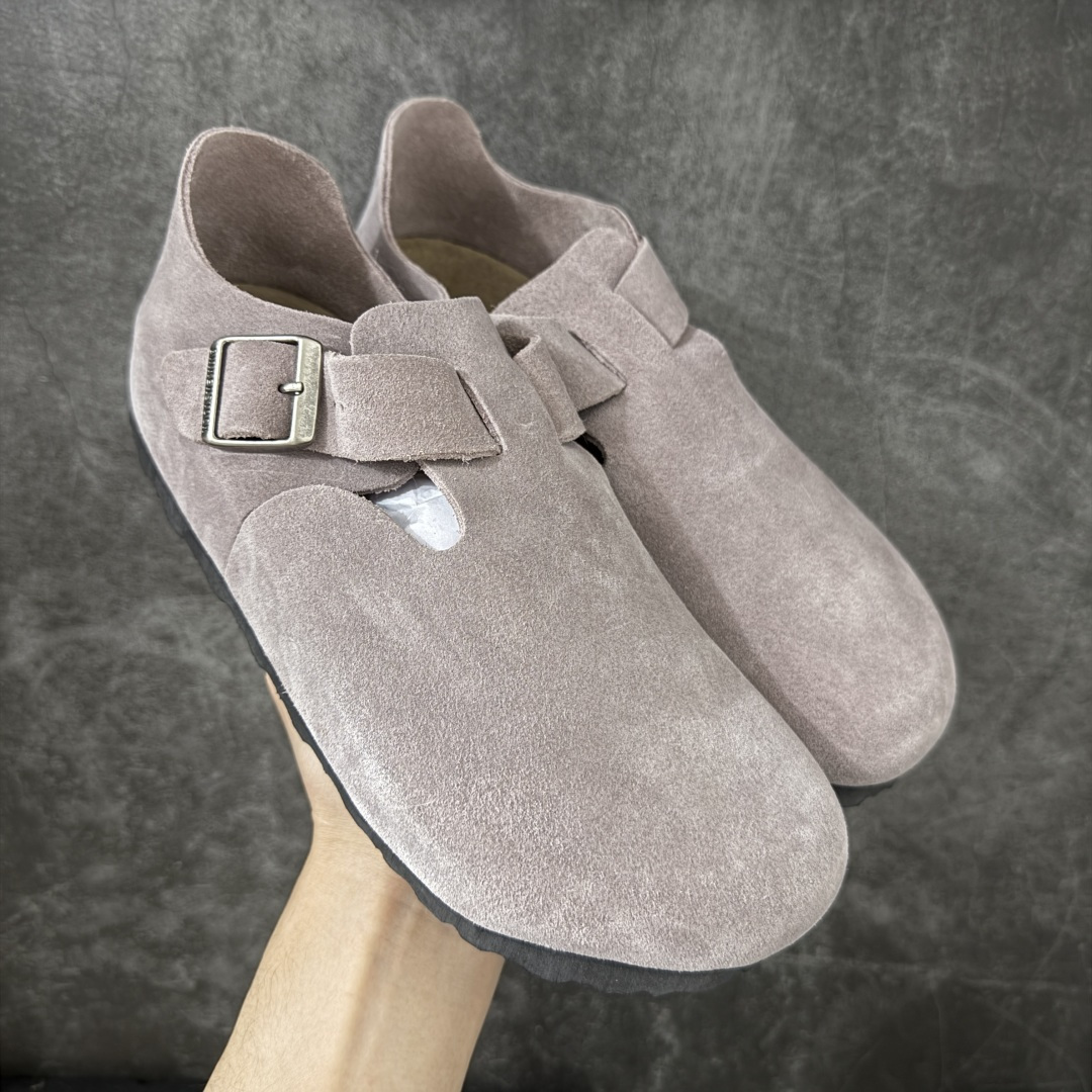 【H版纯原】 Birkenstock Boston 博肯/勃肯 系列上架 牛皮绒面革平底复古软木休闲鞋 全包 真正软木塞大底 品质细节领先市场版本 原产品质 采用质地柔软进口牛皮绒面革 无刺鼻异味 中底搭载缓震软木橡胶 进口头层牛皮 原版开模/版型/材质/细节遵循ZP工艺！ 市售顶级不吹文案 尺码：35-45-选品中心