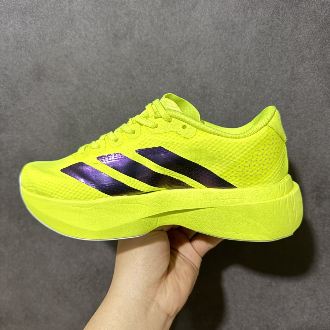 图片[2]-【公司级】Adidas Adizero Evo SL 阿迪达斯 舒适百搭防滑耐磨 低帮 休闲跑步鞋 中底配置方面搭载全掌Lightstrike Pro 鞋面采用透气网面 契合日常训练鞋的定位 外底给到了橡胶 更加防滑耐磨 货号： JR2024 尺码： 36 36.5 37 38 38.5 39 40 40.5 41 42 42.5 43 44 45-选品中心