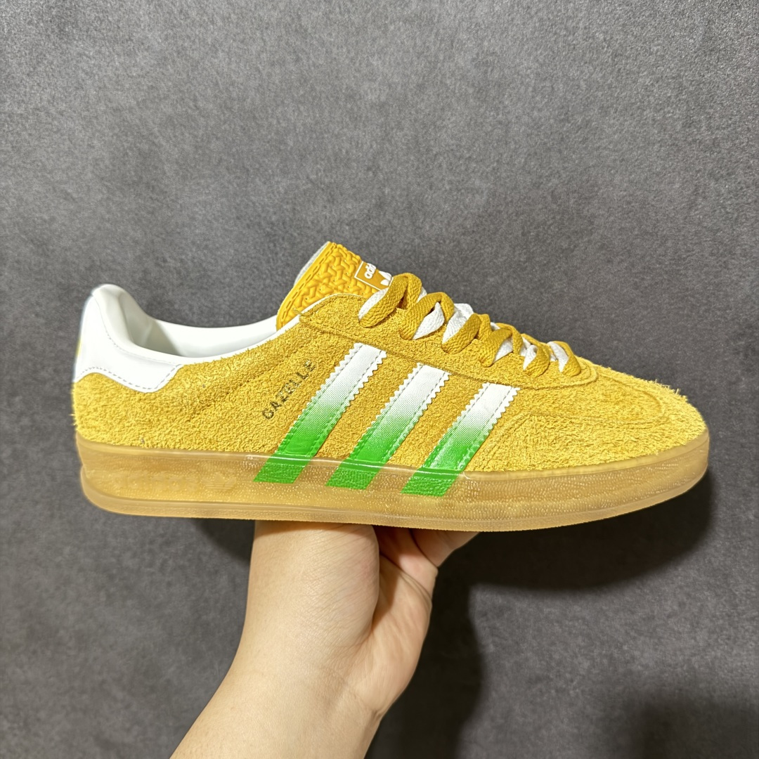 【公司级】Adidas Originals Gazelle Indoor 三叶草休闲防滑耐磨低帮板鞋 货号：HQ8716 尺码：36 36.5 37 38 38.5 39.5 40 40.5 41 42 42.5 43 44 45-选品中心
