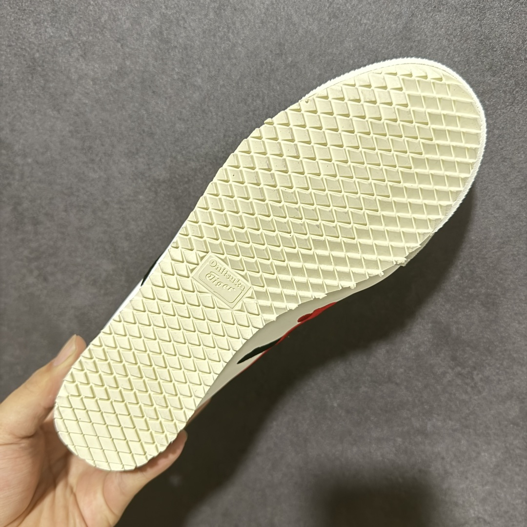 图片[9]-【公司级】Onitsuka Tiger MEXICO 66 NM百搭单品板鞋 MEXICO 66是鬼冢虎旗下最经典的款式，李小龙最喜欢的一款训练鞋休闲鞋！鞋身特有的虎爪造型LOGO，辨识度非常高！更是由偶像明星李宇春等人代言，成为越来越流行的休闲鞋选择 货号：1183C320-101 尺码：36 37 38 39 40.5 41.5 42 43.5 44 45 编码：FSB220230-选品中心