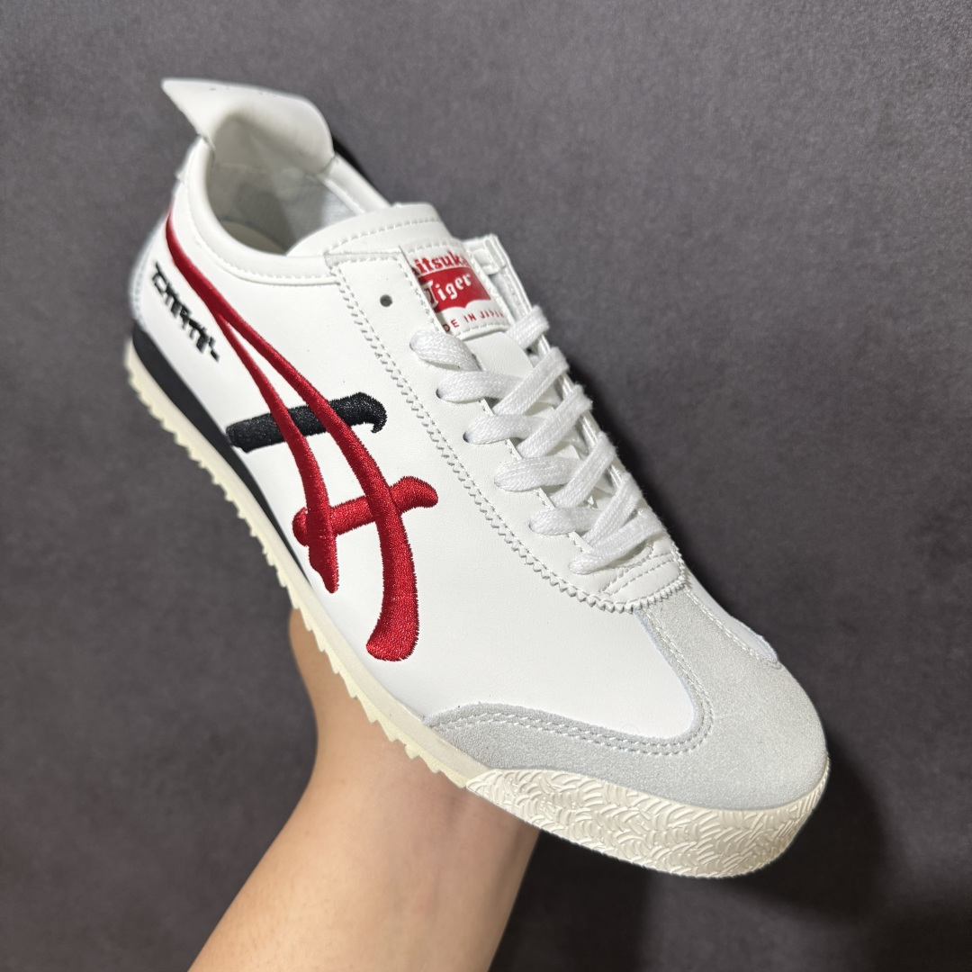 图片[3]-【公司级】Onitsuka Tiger MEXICO 66 NM百搭单品板鞋 MEXICO 66是鬼冢虎旗下最经典的款式，李小龙最喜欢的一款训练鞋休闲鞋！鞋身特有的虎爪造型LOGO，辨识度非常高！更是由偶像明星李宇春等人代言，成为越来越流行的休闲鞋选择 货号：1183C320-101 尺码：36 37 38 39 40.5 41.5 42 43.5 44 45 编码：FSB220230-选品中心