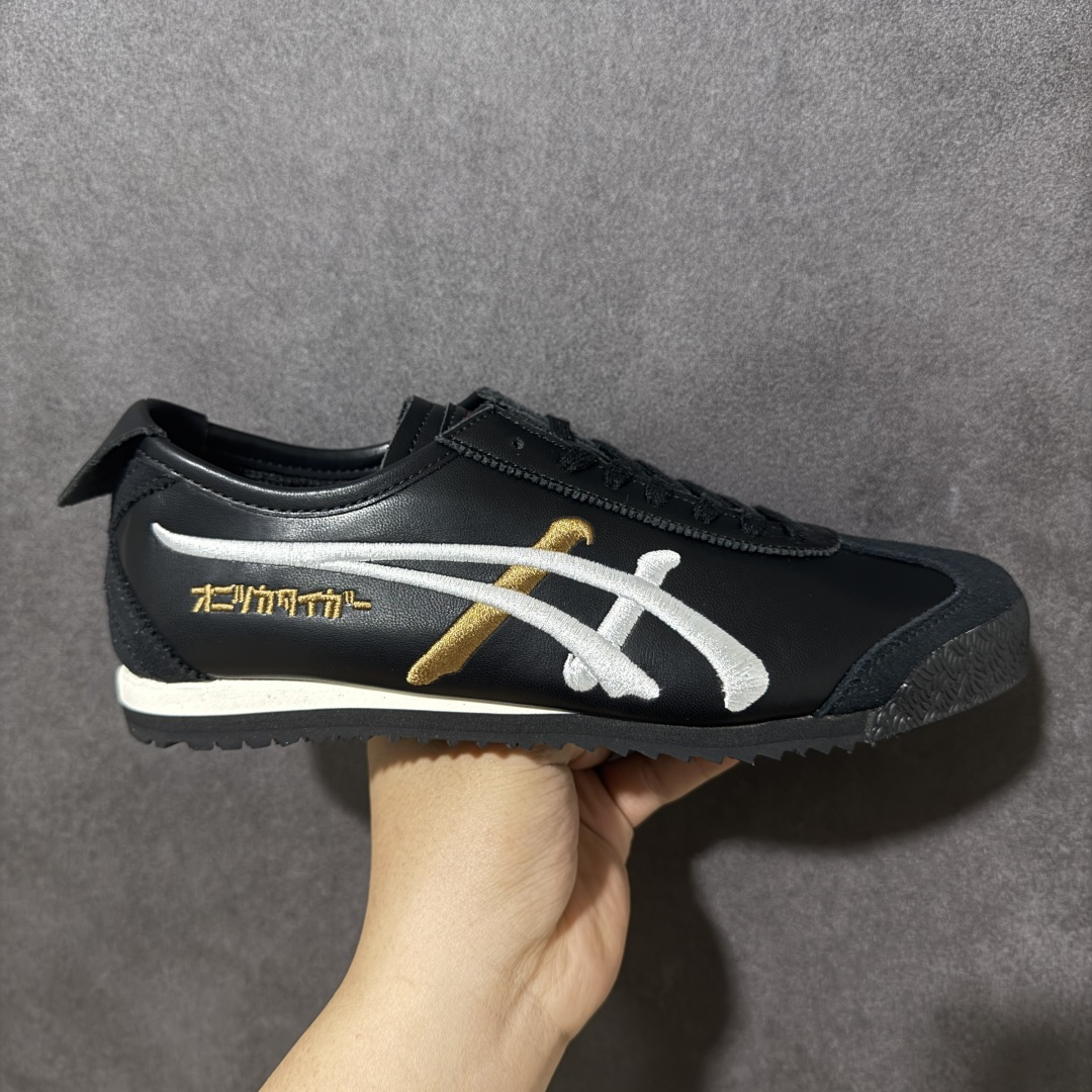 【公司级】Onitsuka Tiger MEXICO 66 NM百搭单品板鞋 MEXICO 66是鬼冢虎旗下最经典的款式，李小龙最喜欢的一款训练鞋休闲鞋！鞋身特有的虎爪造型LOGO，辨识度非常高！更是由偶像明星李宇春等人代言，成为越来越流行的休闲鞋选择 货号：1183C320-001 尺码：36 37 38 39 40.5 41.5 42 43.5 44 45 编码：FSB220230-选品中心