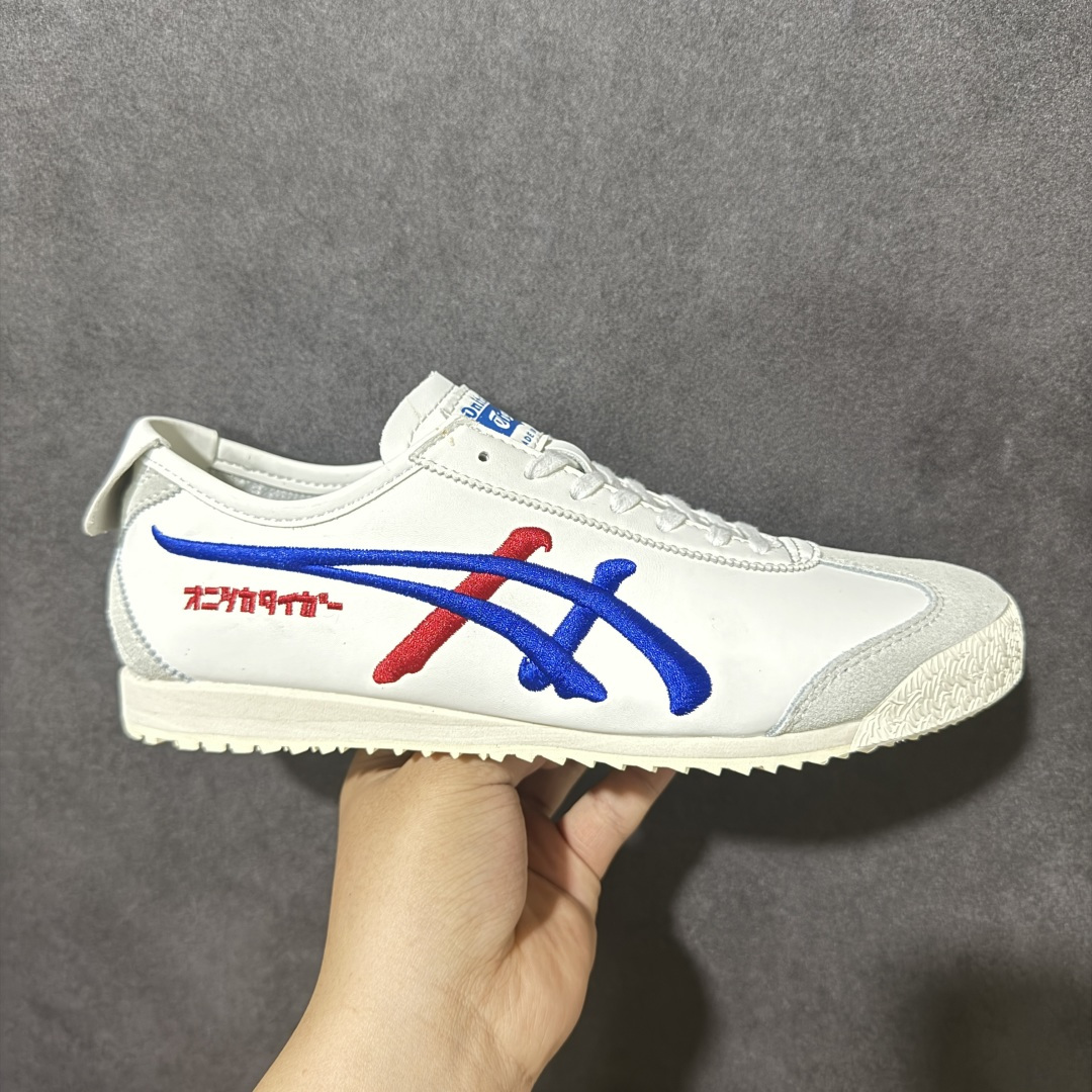 【公司级】Onitsuka Tiger MEXICO 66 NM百搭单品板鞋 MEXICO 66是鬼冢虎旗下最经典的款式，李小龙最喜欢的一款训练鞋休闲鞋！鞋身特有的虎爪造型LOGO，辨识度非常高！更是由偶像明星李宇春等人代言，成为越来越流行的休闲鞋选择 货号：1183C320-100 尺码：36 37 38 39 40.5 41.5 42 43.5 44 45 编码：FSB220230-选品中心