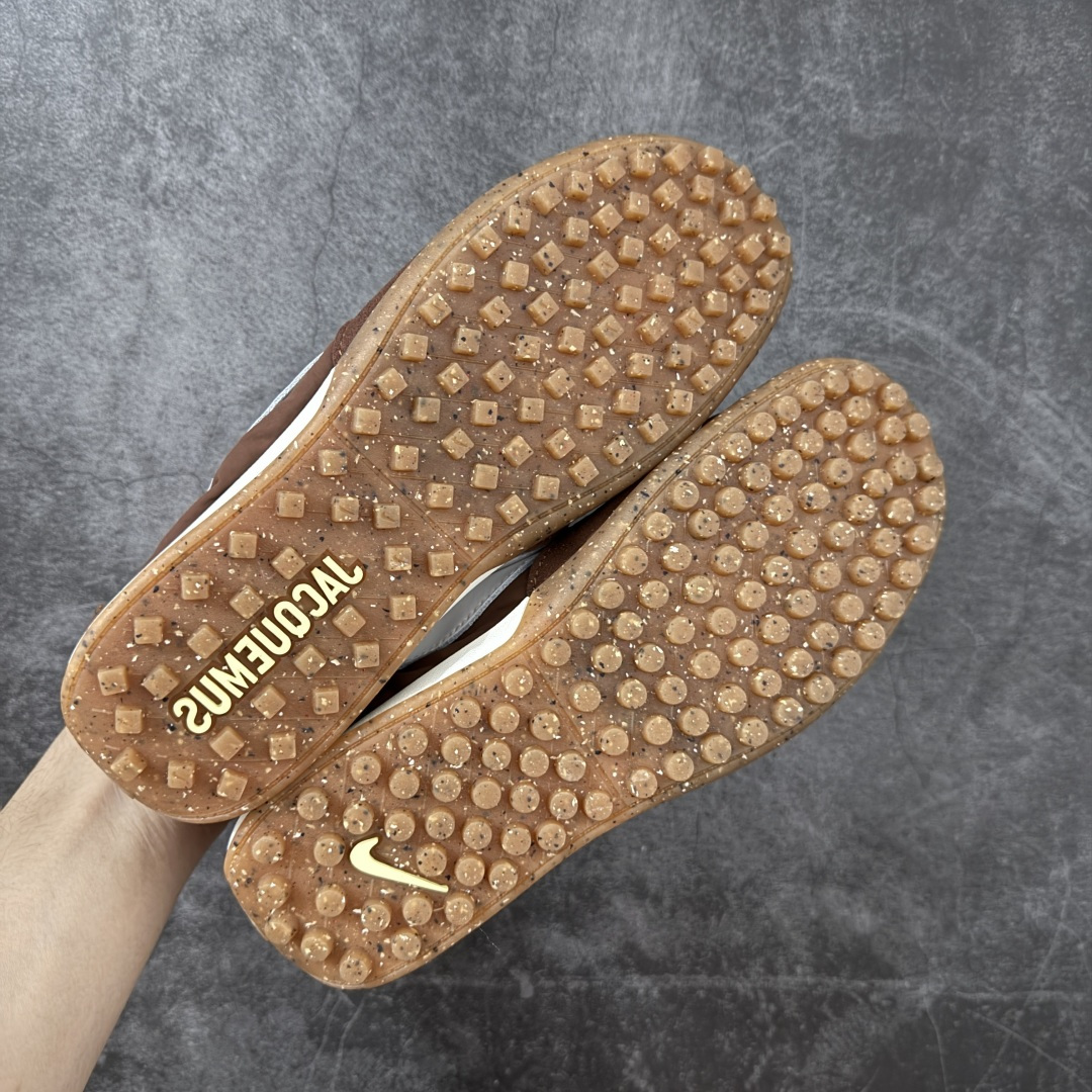 Jacquemus x Nike Jacumoon 舒适 低帮生活休闲鞋 棕白色 货号：HV8547-2