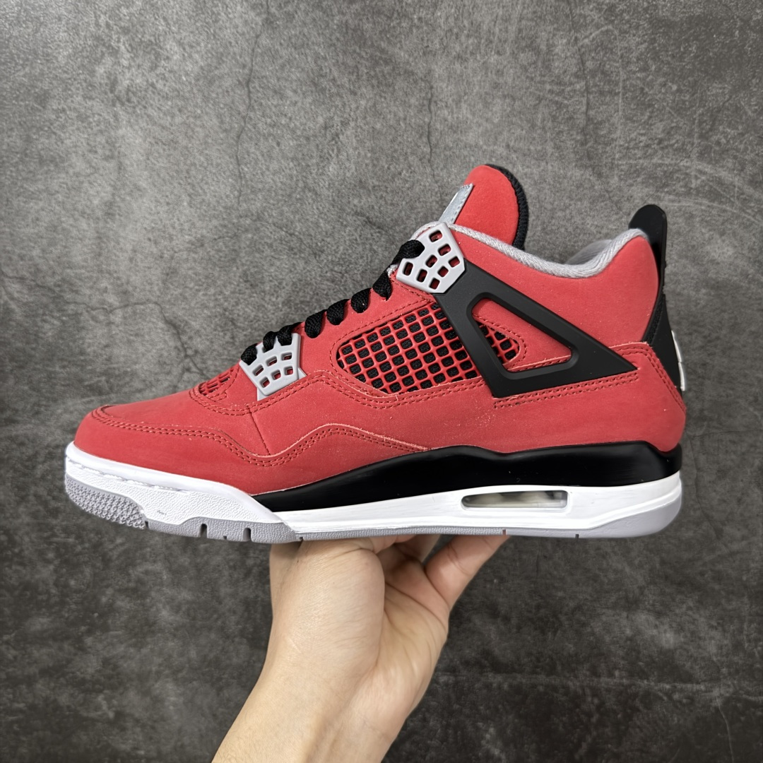图片[2]-【原厂版】Air Jordan 4 Retro AJ4 2026复刻公牛红黑 FQ8138-600 全新升级改良 原鞋原楦原纸板同源开发 完美呈现乔4的版型 内侧正确双色网格 还原细节 原厂皮料 正确气垫颜色 正确网格工艺 正确拉帮工艺 全鞋原装材料制作 原档案原模具打造 支持全方位与正品对比 尺码：40-47.5-选品中心