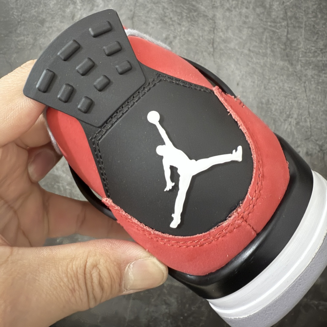 图片[2]-【原厂版】Air Jordan 4 Retro AJ4 2026复刻公牛红黑 FQ8138-600 全新升级改良 原鞋原楦原纸板同源开发 完美呈现乔4的版型 内侧正确双色网格 还原细节 原厂皮料 正确气垫颜色 正确网格工艺 正确拉帮工艺 全鞋原装材料制作 原档案原模具打造 支持全方位与正品对比 尺码：40-47.5-选品中心