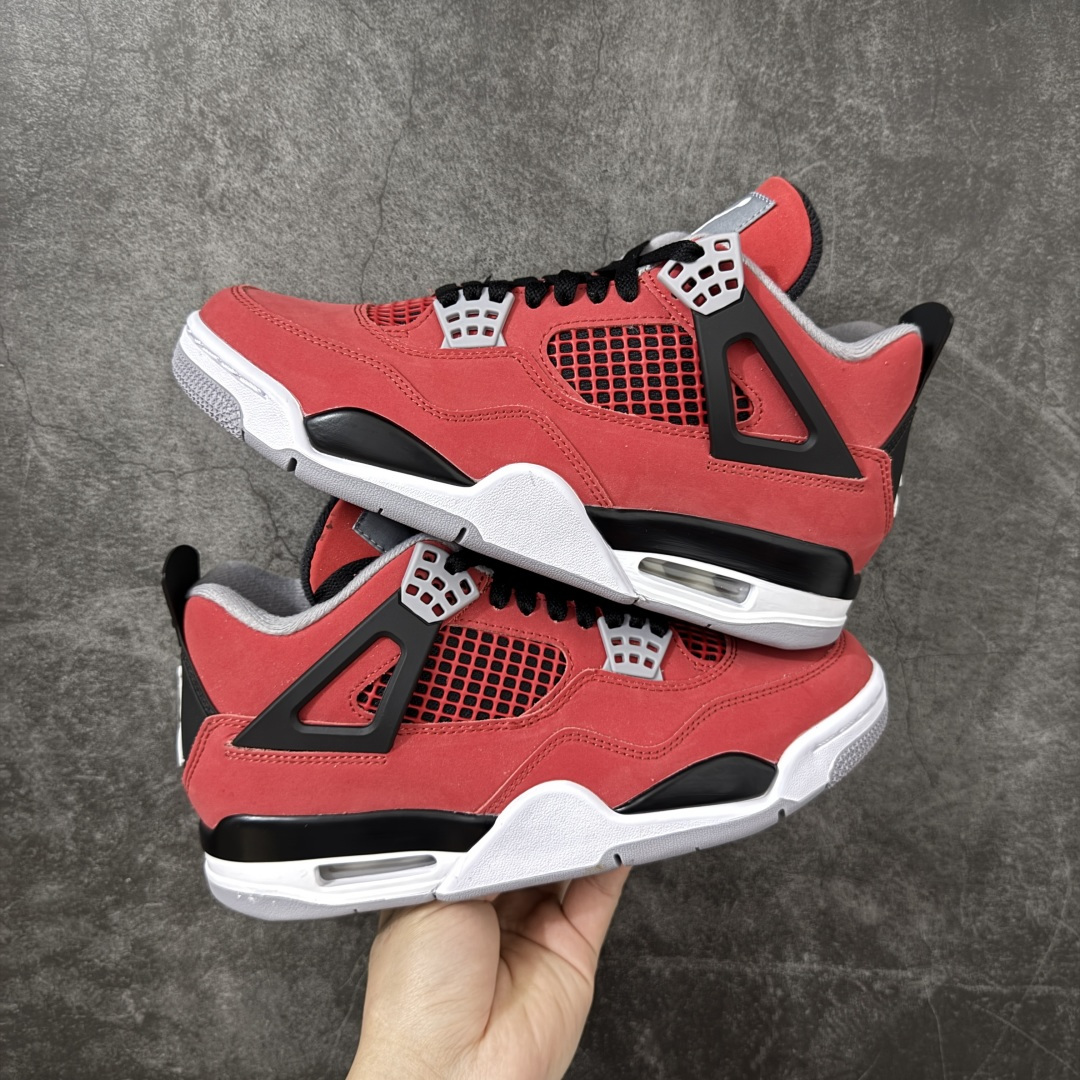Air Jordan 4 Retro AJ4 2026复刻公牛红黑 FQ8138-600全新升级改良 原