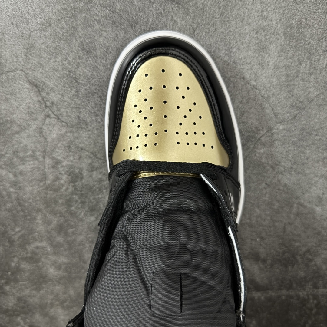 图片[5]-【H11纯原】Jordan Air Jordan 1 High Golf “Gold Toe”黑白金 货号：DQ0660-002 尺码：35.5 36 36.5 37.5 38 38.5 39 40 40.5 41 42 42.5 43 44 44.5 45 46 46.5 47.5 48 48.5-选品中心