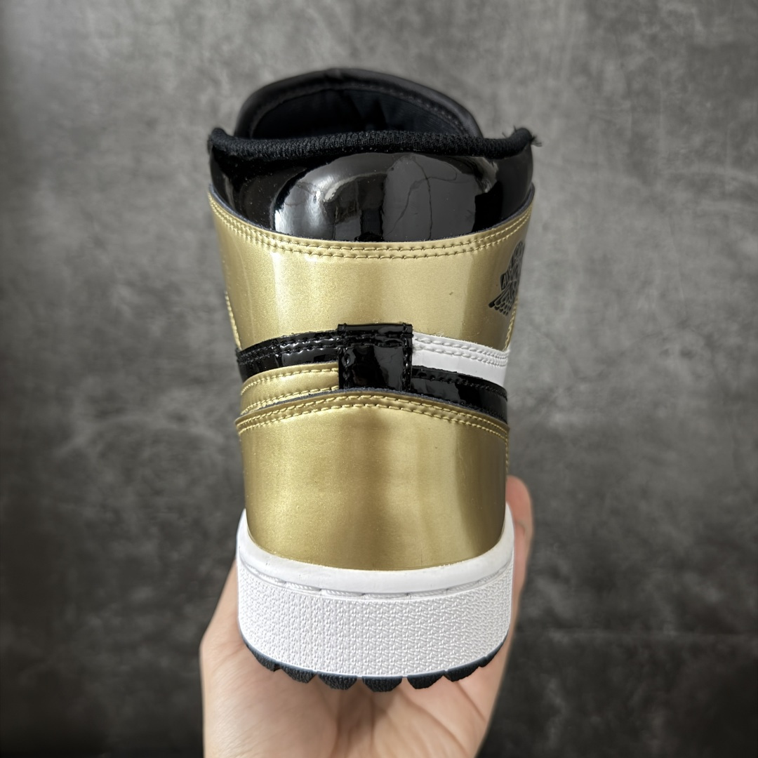 图片[4]-【H11纯原】Jordan Air Jordan 1 High Golf “Gold Toe”黑白金 货号：DQ0660-002 尺码：35.5 36 36.5 37.5 38 38.5 39 40 40.5 41 42 42.5 43 44 44.5 45 46 46.5 47.5 48 48.5-选品中心