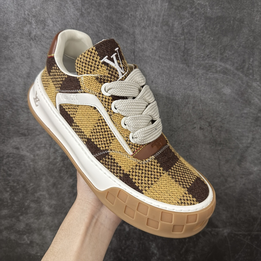 图片[3]-【YS纯原】LOUIS VUITTON Tilted 饼干鞋系列｜2026 早春全新上架 棋盘格饼干 新品抢先出货 LV 路易威登 Tilted Low Sneakers 男鞋｜广东原产｜市售顶级版本 ✦ 原版购入开发 ✦ 厚实抽屉式礼品鞋盒 ✦ 原装包装说明书＋防尘布袋 ✦ 双礼盒包装 法国巴黎百年奢侈品牌 LOUIS VUITTON 路易威登 尺码：36-45-选品中心
