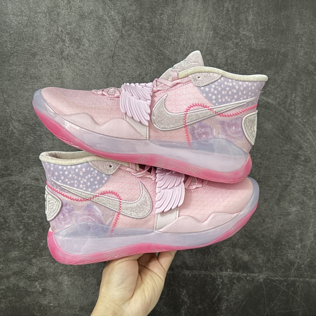 Nike Zoom KD12 Xmas 杜兰特12代 男子篮球鞋 该款采用全掌Zoom气垫 移除了中底布