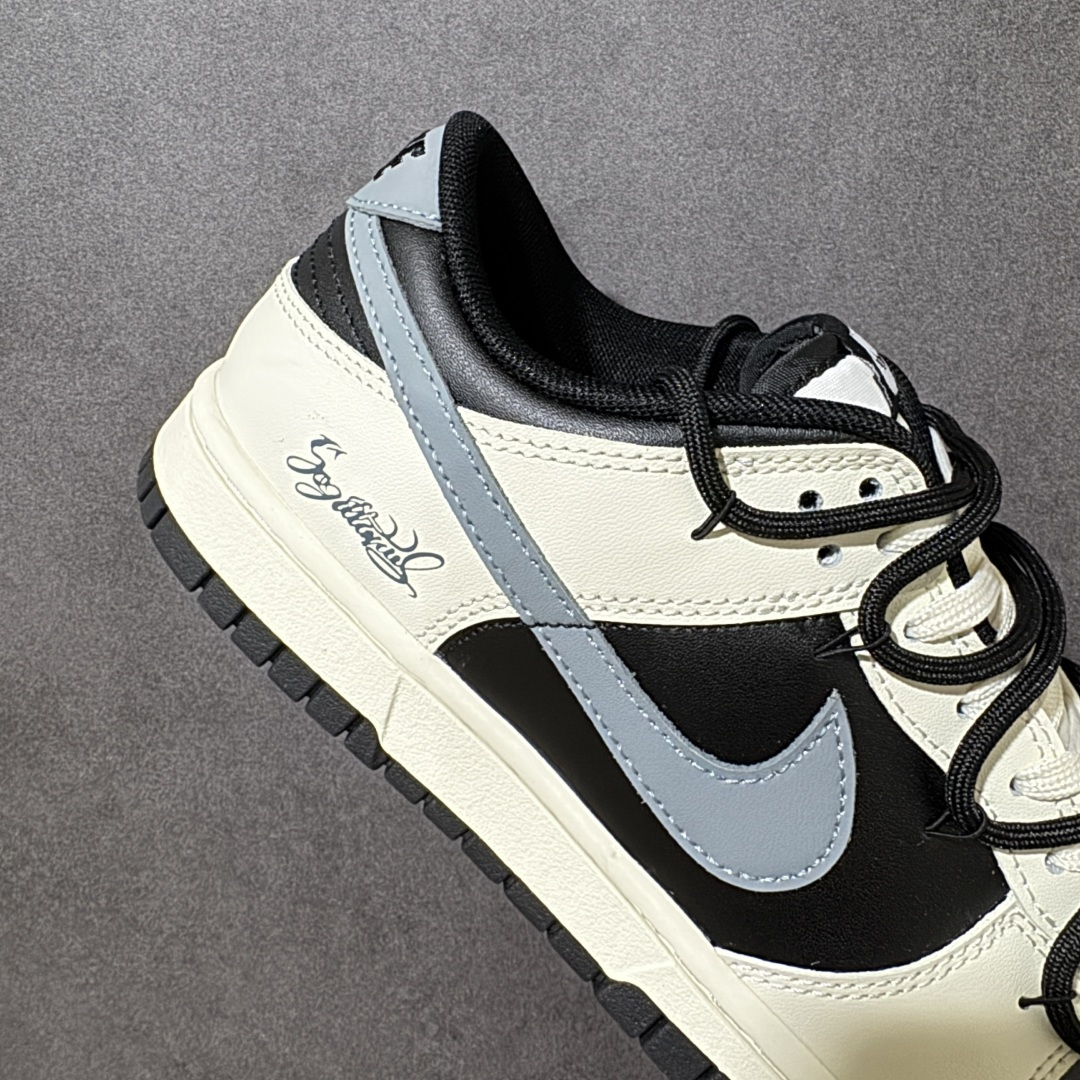 图片[8]-【定制版】Nike SB Dunk Low 绑带 周年高端定制 低帮休闲板鞋 HF5441-100  #定制鞋盒 大厂纯原品质出货 超高清洁度 皮料切割干净无任何毛边 细节完美   尺码：40 40.5 41 42 42.5 43 44 44.5 45 46-选品中心
