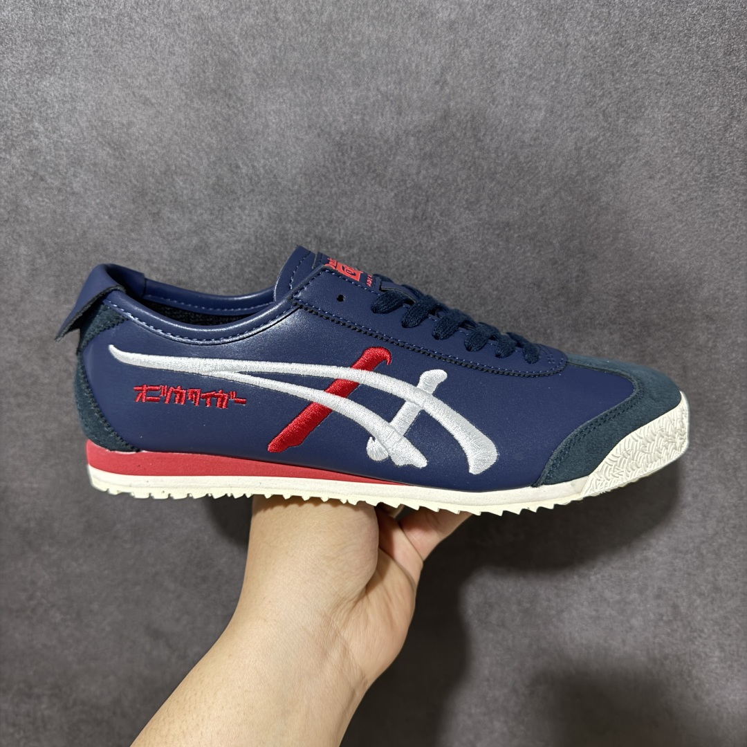 【公司级】Onitsuka Tiger MEXICO 66 NM百搭单品板鞋 MEXICO 66是鬼冢虎旗下最经典的款式，李小龙最喜欢的一款训练鞋休闲鞋！鞋身特有的虎爪造型LOGO，辨识度非常高！更是由偶像明星李宇春等人代言，成为越来越流行的休闲鞋选择 货号：1183C320-400 尺码：36 37 38 39 40.5 41.5 42 43.5 44 45 编码：FSB220230-选品中心