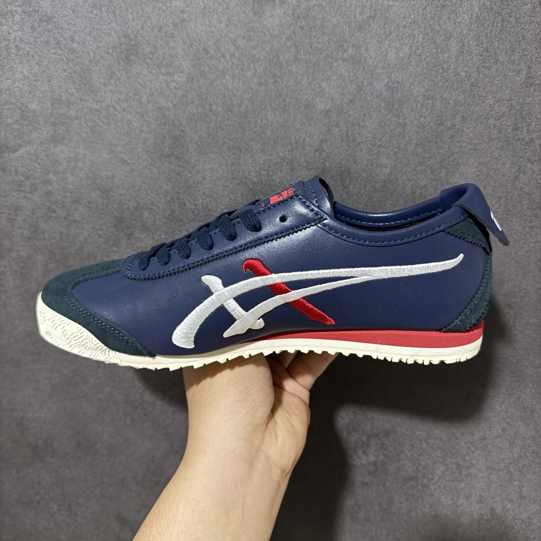 图片[2]-【公司级】Onitsuka Tiger MEXICO 66 NM百搭单品板鞋 MEXICO 66是鬼冢虎旗下最经典的款式，李小龙最喜欢的一款训练鞋休闲鞋！鞋身特有的虎爪造型LOGO，辨识度非常高！更是由偶像明星李宇春等人代言，成为越来越流行的休闲鞋选择 货号：1183C320-400 尺码：36 37 38 39 40.5 41.5 42 43.5 44 45 编码：FSB220230-选品中心