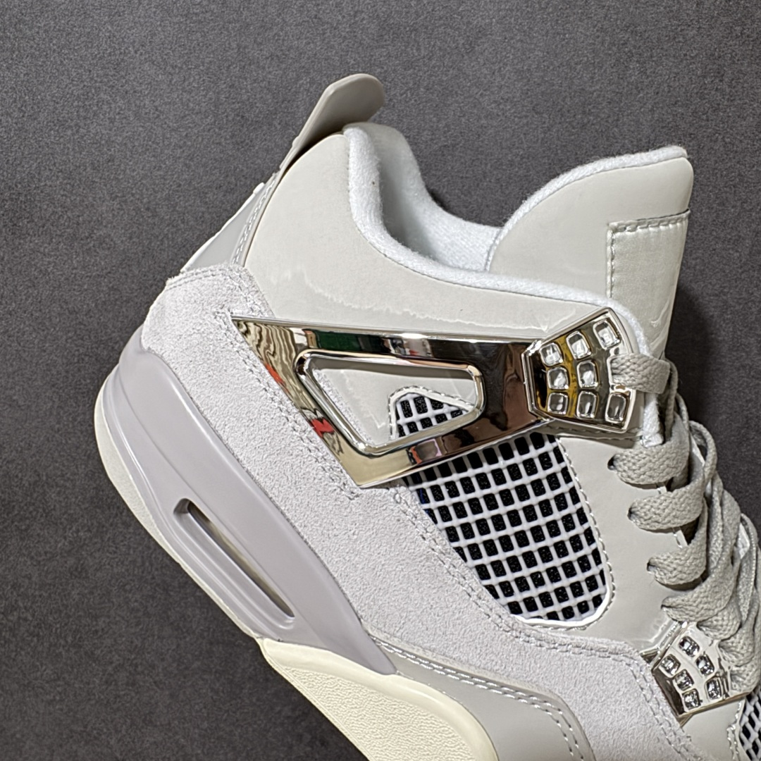 图片[8]-【公司级】Air Jordan AJ4 Retro 原楦原纸板同源开发 完美呈现乔4的版型 内侧正确双色网格 还原细节 正确气垫颜色 正确网格工艺 正确拉帮工艺 全鞋原装材料制作 原档案原模具打造 货号：AQ9129-001 尺码：36-46-选品中心