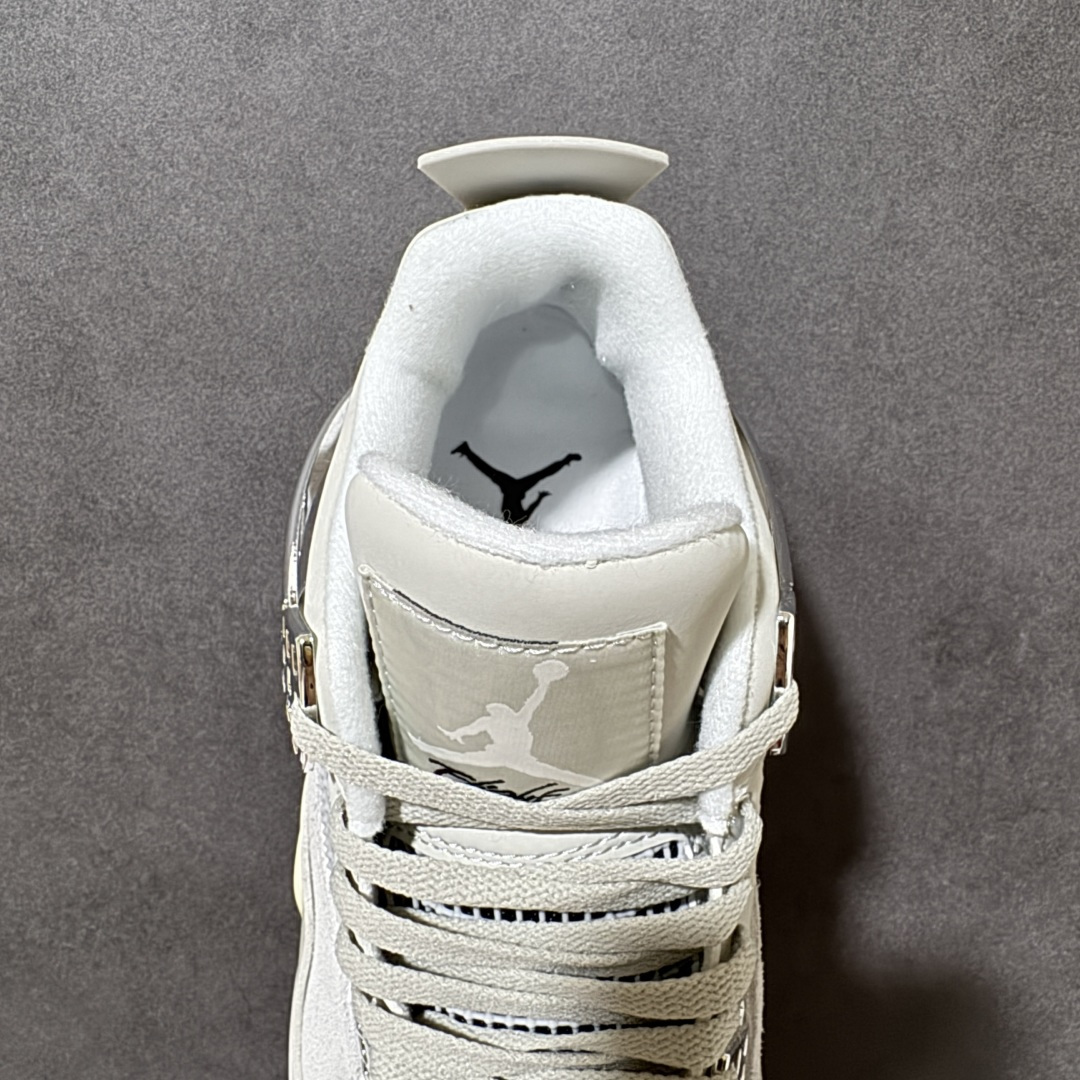 图片[6]-【公司级】Air Jordan AJ4 Retro 原楦原纸板同源开发 完美呈现乔4的版型 内侧正确双色网格 还原细节 正确气垫颜色 正确网格工艺 正确拉帮工艺 全鞋原装材料制作 原档案原模具打造 货号：AQ9129-001 尺码：36-46-选品中心
