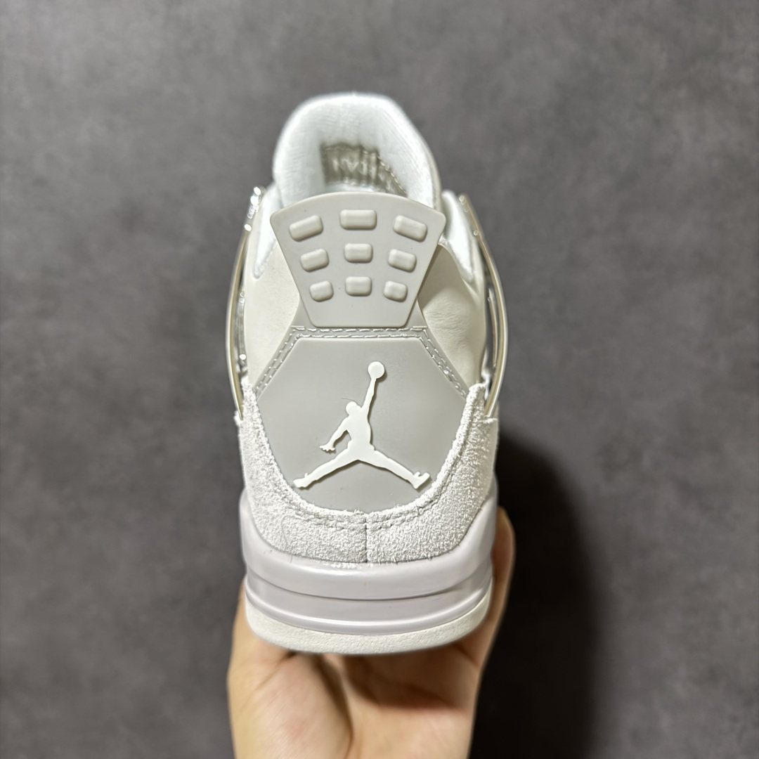 图片[4]-【公司级】Air Jordan AJ4 Retro 原楦原纸板同源开发 完美呈现乔4的版型 内侧正确双色网格 还原细节 正确气垫颜色 正确网格工艺 正确拉帮工艺 全鞋原装材料制作 原档案原模具打造 货号：AQ9129-001 尺码：36-46-选品中心