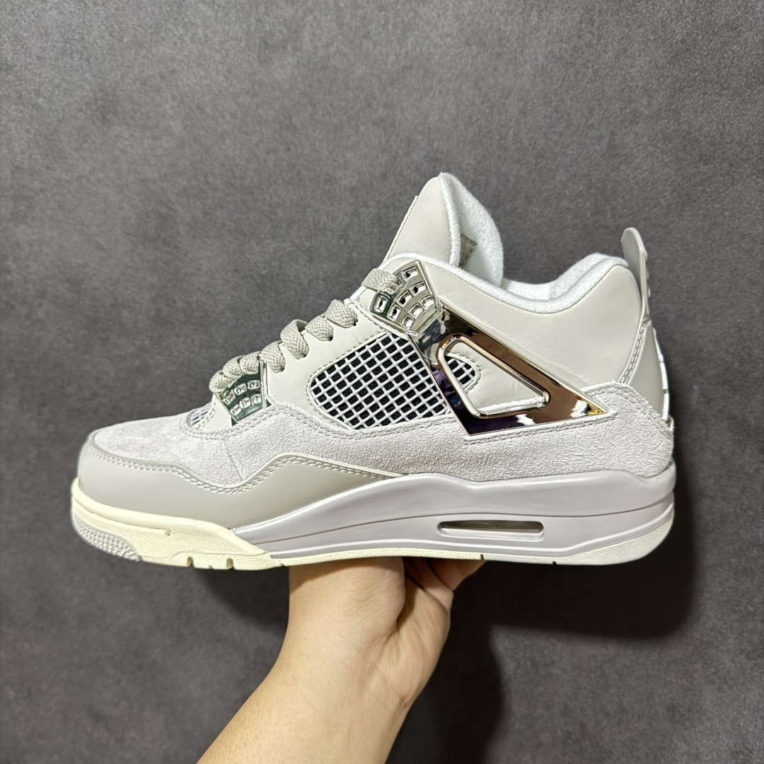 图片[2]-【公司级】Air Jordan AJ4 Retro 原楦原纸板同源开发 完美呈现乔4的版型 内侧正确双色网格 还原细节 正确气垫颜色 正确网格工艺 正确拉帮工艺 全鞋原装材料制作 原档案原模具打造 货号：AQ9129-001 尺码：36-46-选品中心