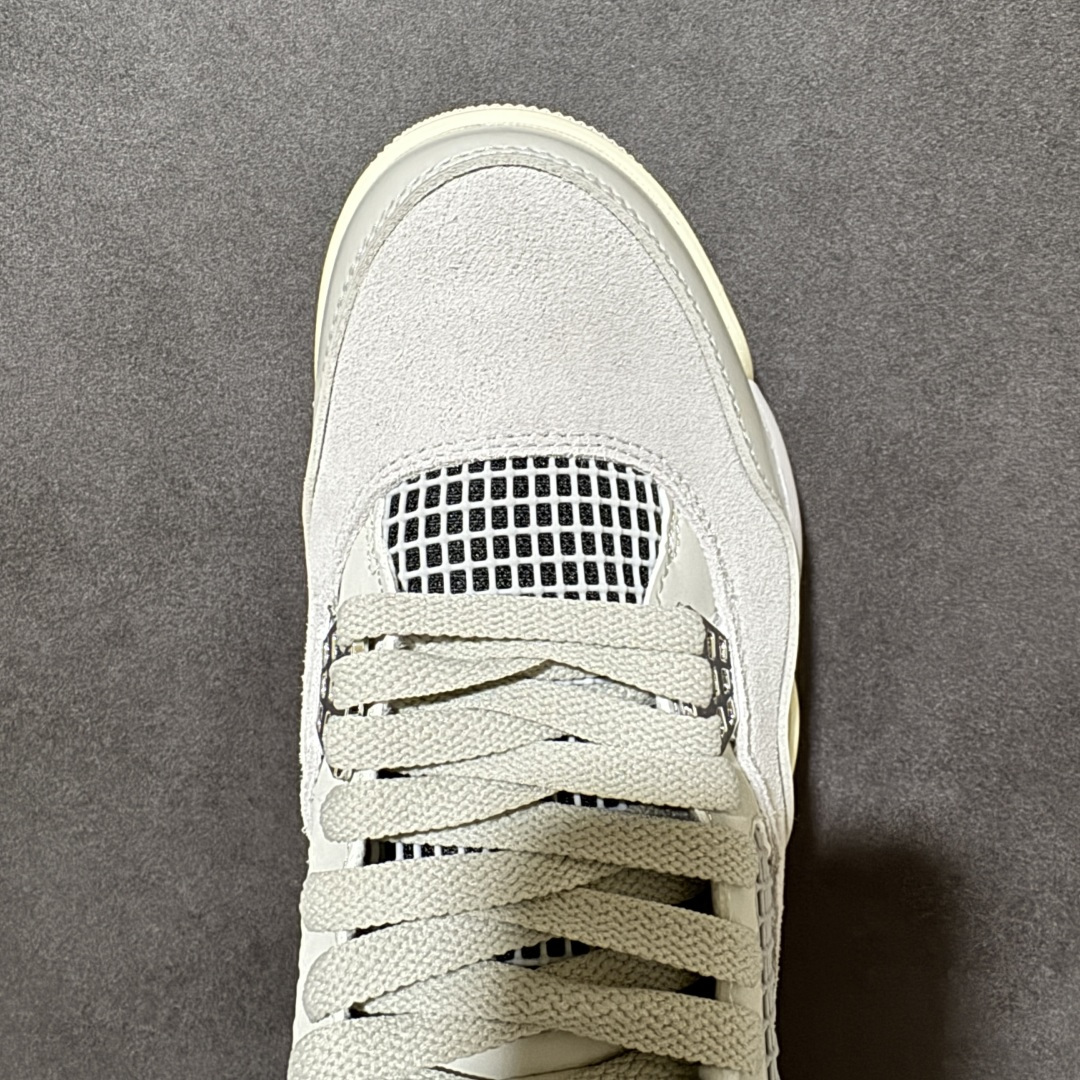 图片[5]-【公司级】Air Jordan AJ4 Retro 原楦原纸板同源开发 完美呈现乔4的版型 内侧正确双色网格 还原细节 正确气垫颜色 正确网格工艺 正确拉帮工艺 全鞋原装材料制作 原档案原模具打造 货号：AQ9129-001 尺码：36-46-选品中心