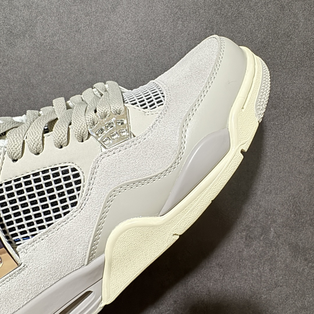 图片[7]-【公司级】Air Jordan AJ4 Retro 原楦原纸板同源开发 完美呈现乔4的版型 内侧正确双色网格 还原细节 正确气垫颜色 正确网格工艺 正确拉帮工艺 全鞋原装材料制作 原档案原模具打造 货号：AQ9129-001 尺码：36-46-选品中心