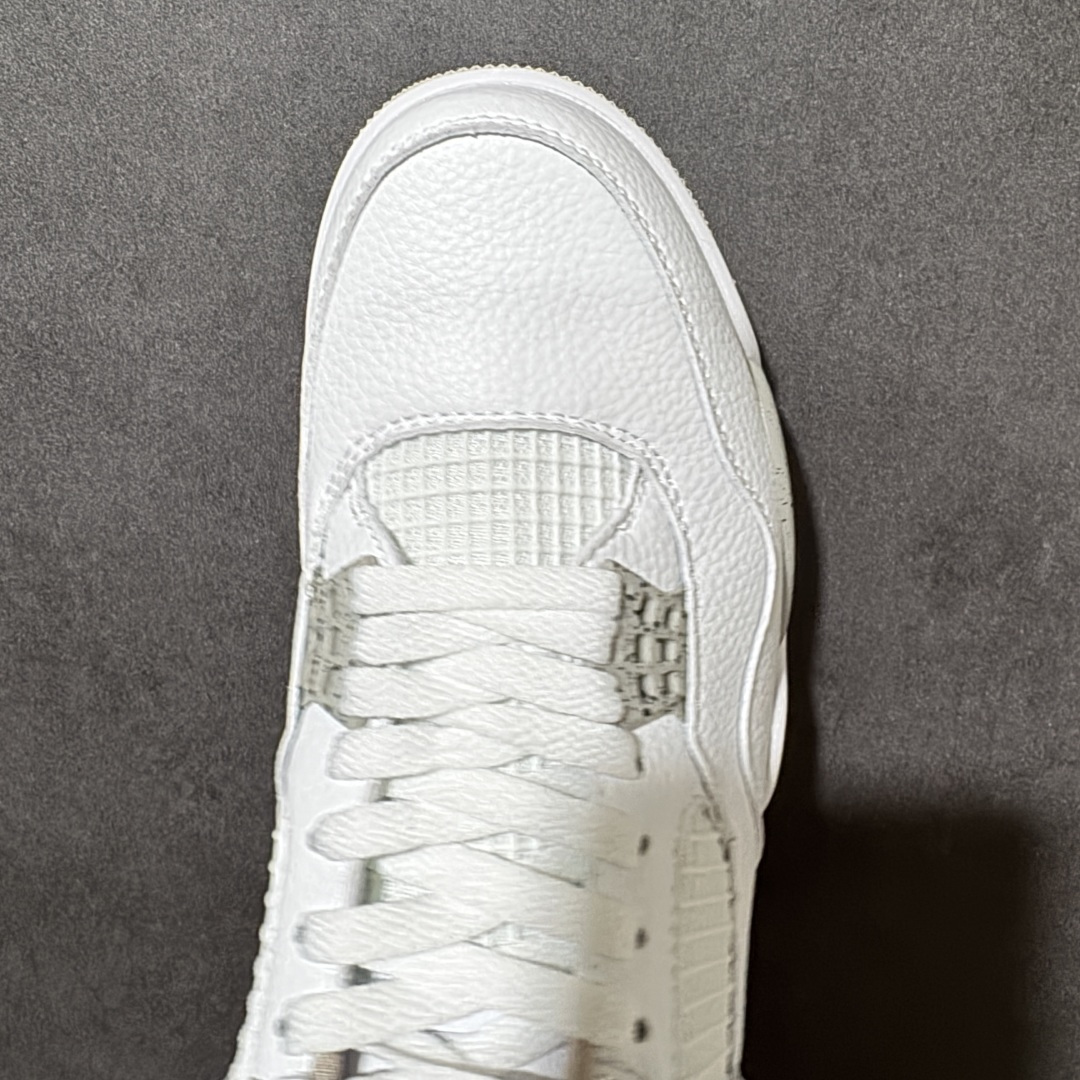 图片[5]-【公司级】Air Jordan AJ4 Retro 原楦原纸板同源开发 完美呈现乔4的版型 内侧正确双色网格 还原细节 正确气垫颜色 正确网格工艺 正确拉帮工艺 全鞋原装材料制作 原档案原模具打造 货号：CT8527-100 尺码：36-46-选品中心