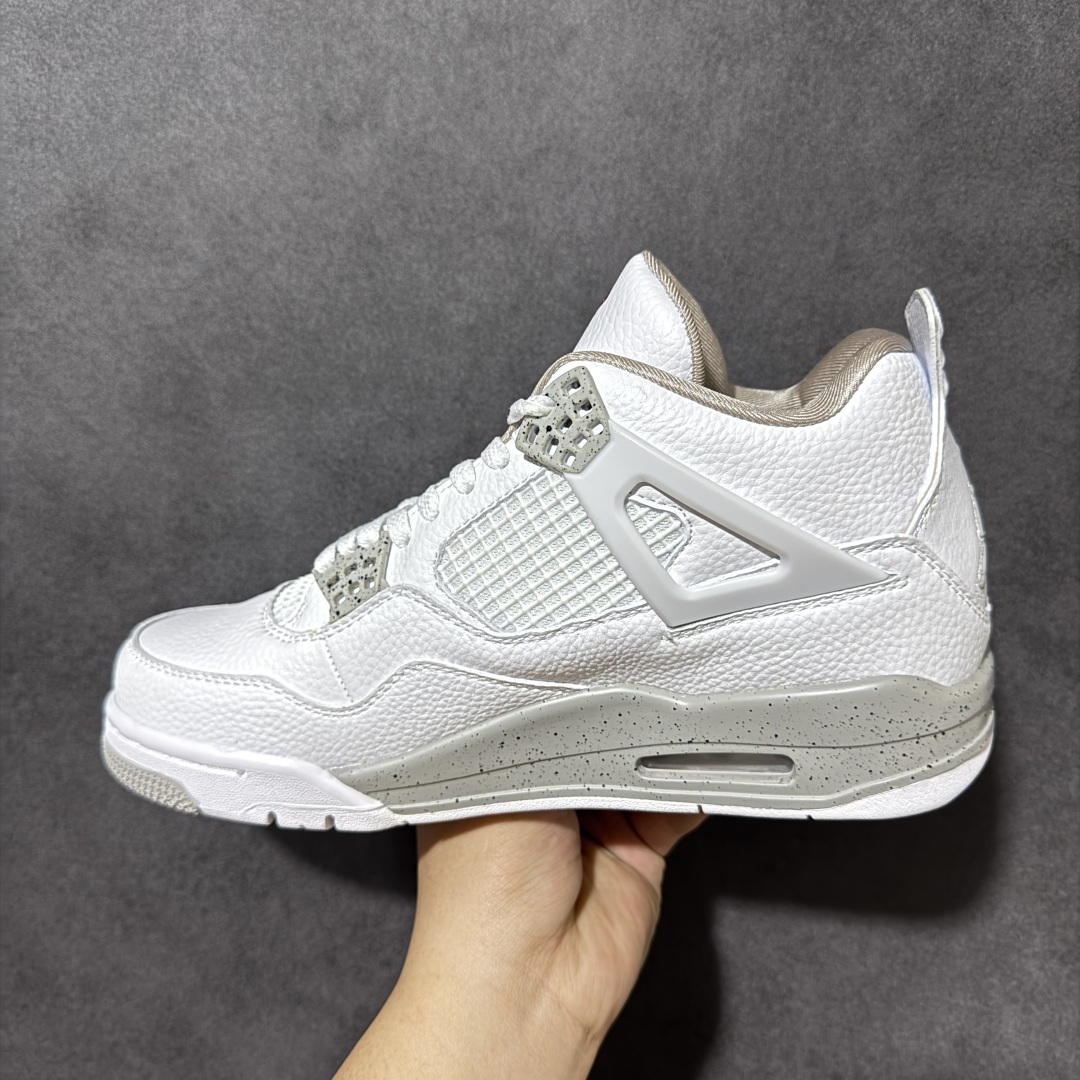 图片[2]-【公司级】Air Jordan AJ4 Retro 原楦原纸板同源开发 完美呈现乔4的版型 内侧正确双色网格 还原细节 正确气垫颜色 正确网格工艺 正确拉帮工艺 全鞋原装材料制作 原档案原模具打造 货号：CT8527-100 尺码：36-46-选品中心