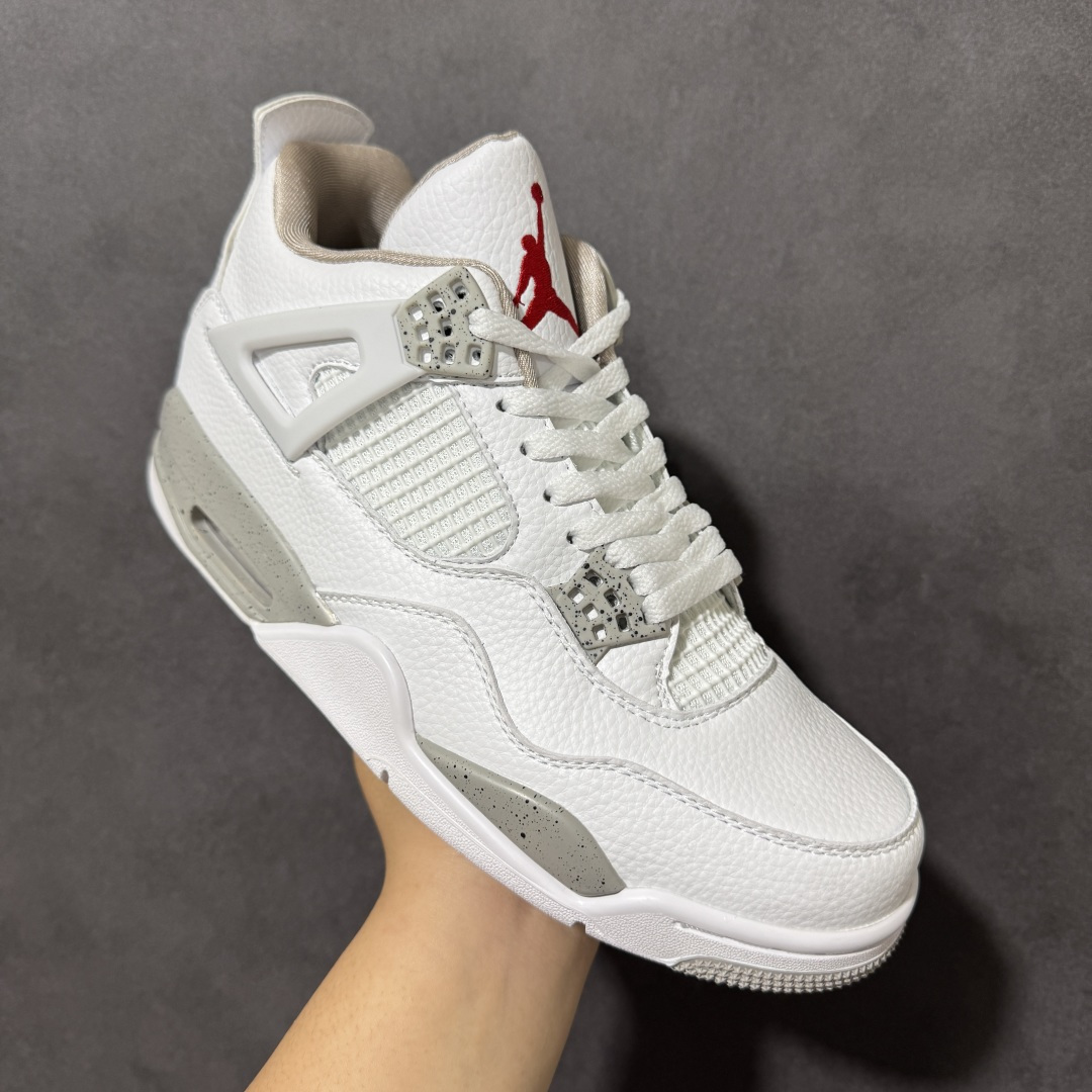图片[3]-【公司级】Air Jordan AJ4 Retro 原楦原纸板同源开发 完美呈现乔4的版型 内侧正确双色网格 还原细节 正确气垫颜色 正确网格工艺 正确拉帮工艺 全鞋原装材料制作 原档案原模具打造 货号：CT8527-100 尺码：36-46-选品中心