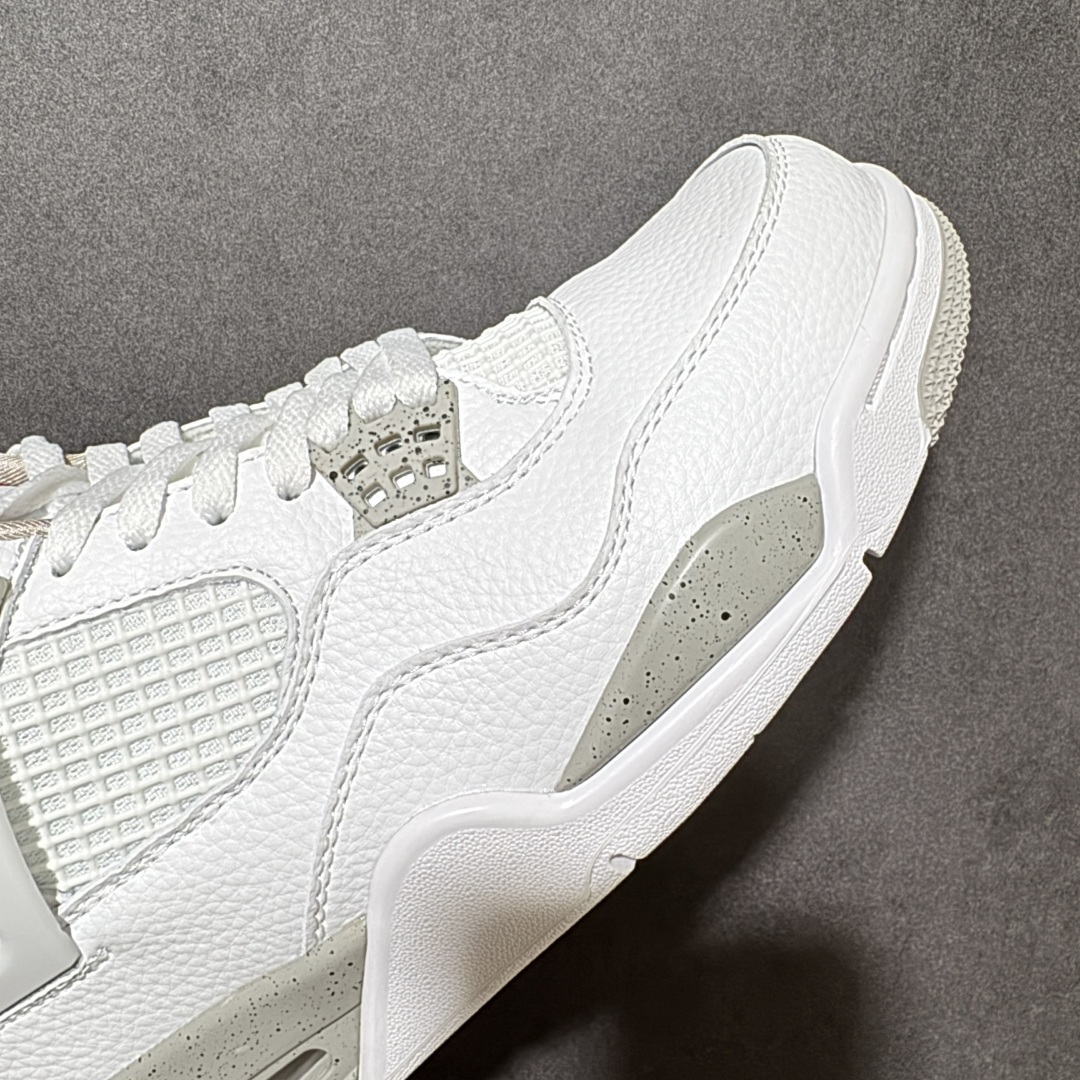 图片[7]-【公司级】Air Jordan AJ4 Retro 原楦原纸板同源开发 完美呈现乔4的版型 内侧正确双色网格 还原细节 正确气垫颜色 正确网格工艺 正确拉帮工艺 全鞋原装材料制作 原档案原模具打造 货号：CT8527-100 尺码：36-46-选品中心