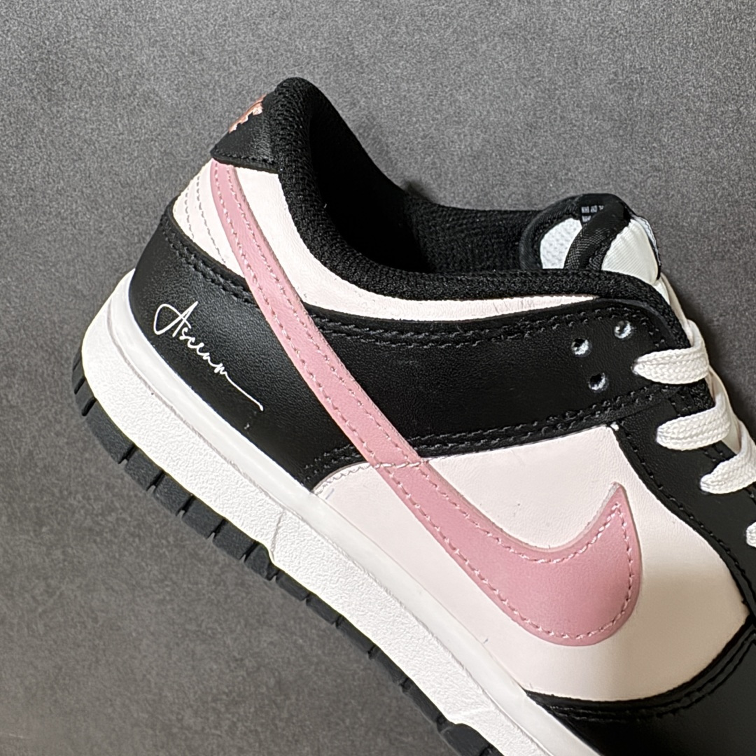 图片[8]-【定制版】Nike SB Dunk Low 黑粉 周年高端定制 低帮休闲板鞋 BP1228-173  #大厂纯原品质出货 超高清洁度 皮料切割干净无任何毛边 细节完美   尺码：35.5 36 36.5 37.5 38 38.5 39 40-选品中心