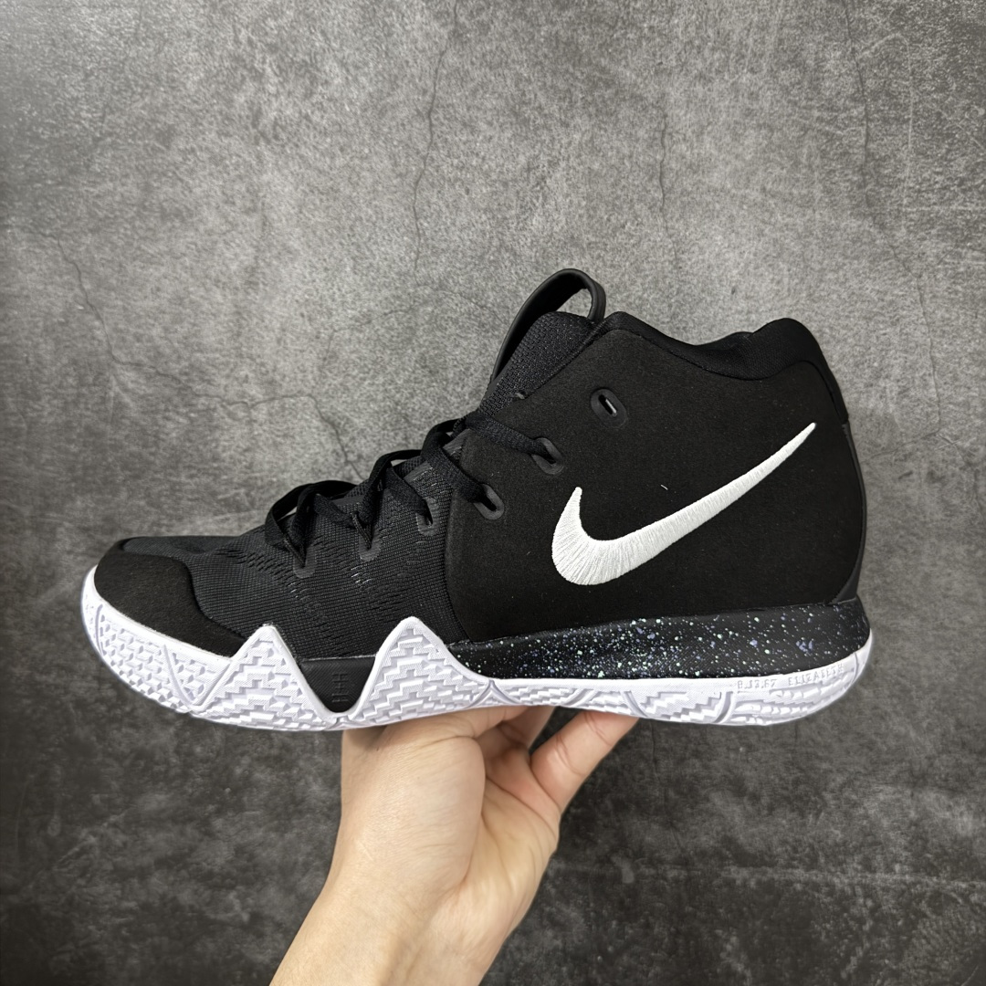 图片[2]-【DG版本】Nike Kyrie 4 EP 凯里・欧文4代系列篮球鞋， \’Ankle Taker\’ 黑白奥利奥 943807-002 高品质 支持轻实战 好版型 做工到位 经典老鞋 尺码：40 40.5 41 42 42.5 43 44 44.5 45 46-选品中心